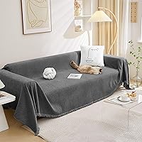 Vista 38 de MEETSKY Funda para Sofá Seccional en Forma de L, Fundas para Sofá, Protector de Sofá, Funda Protectora Lavable, Fundas para Sofá Seccional, Tela