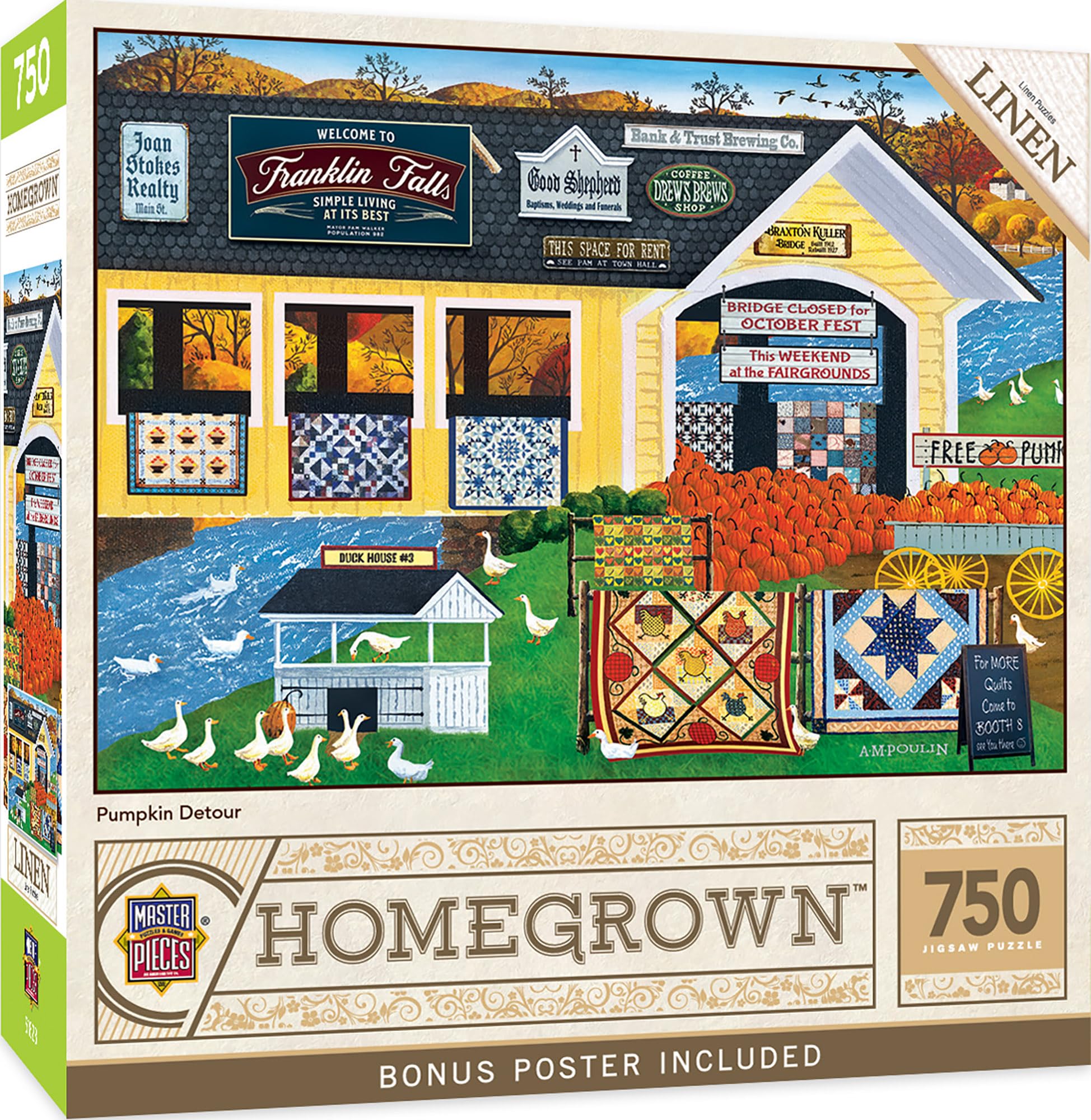 Master Pieces Homegrown – Pumpkin Detour – 750 piezas