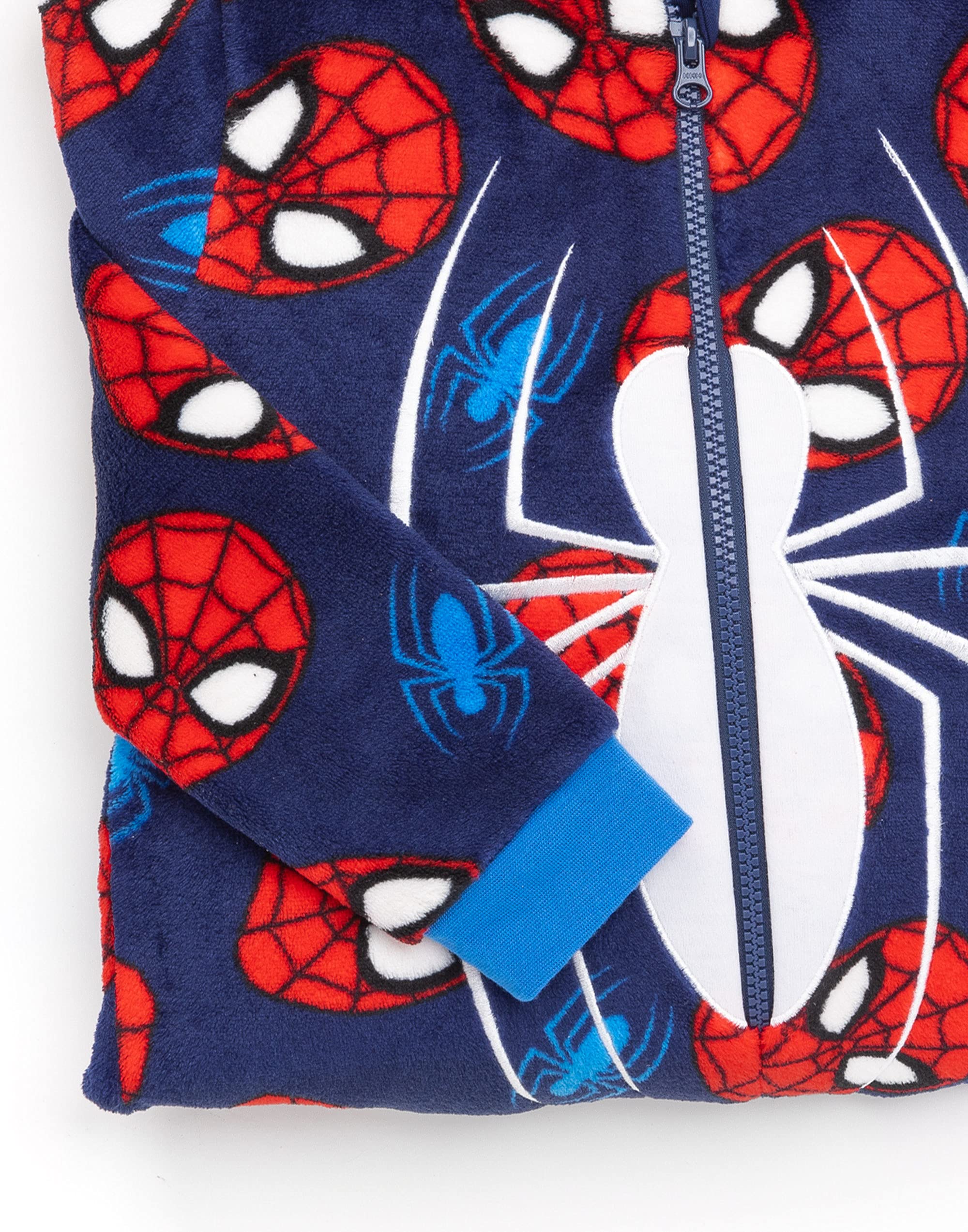 Marvel Spider-Man Onesie Pijamas Boys Kids Superhero Ofich PJS