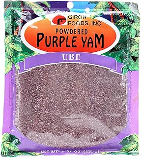 Giron Powdered Purple Yam - Ube, 115g (4 oz), 3 Pack