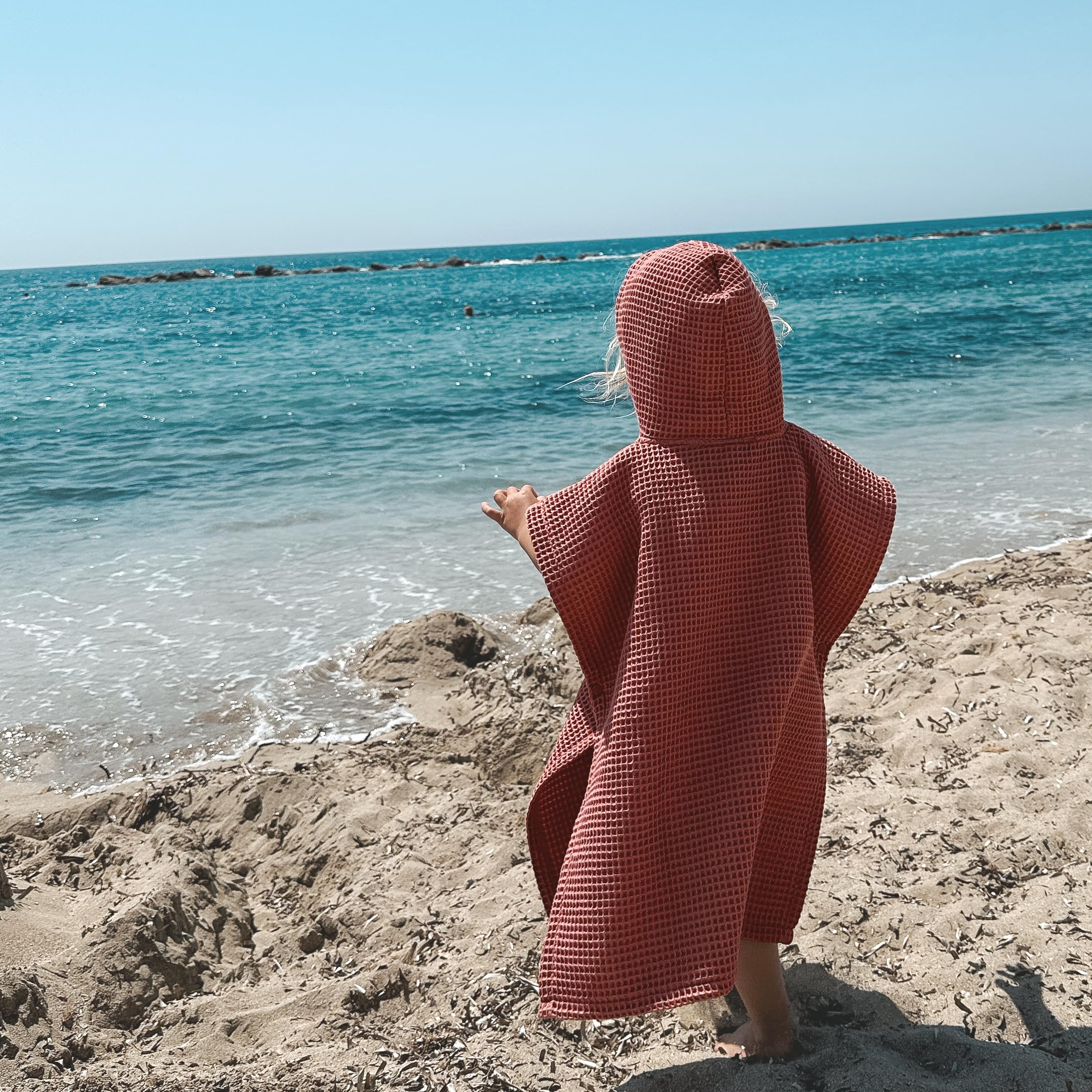ZICOTO Soft Hooded Beach Towel for Kids - Cute Towel for Babies