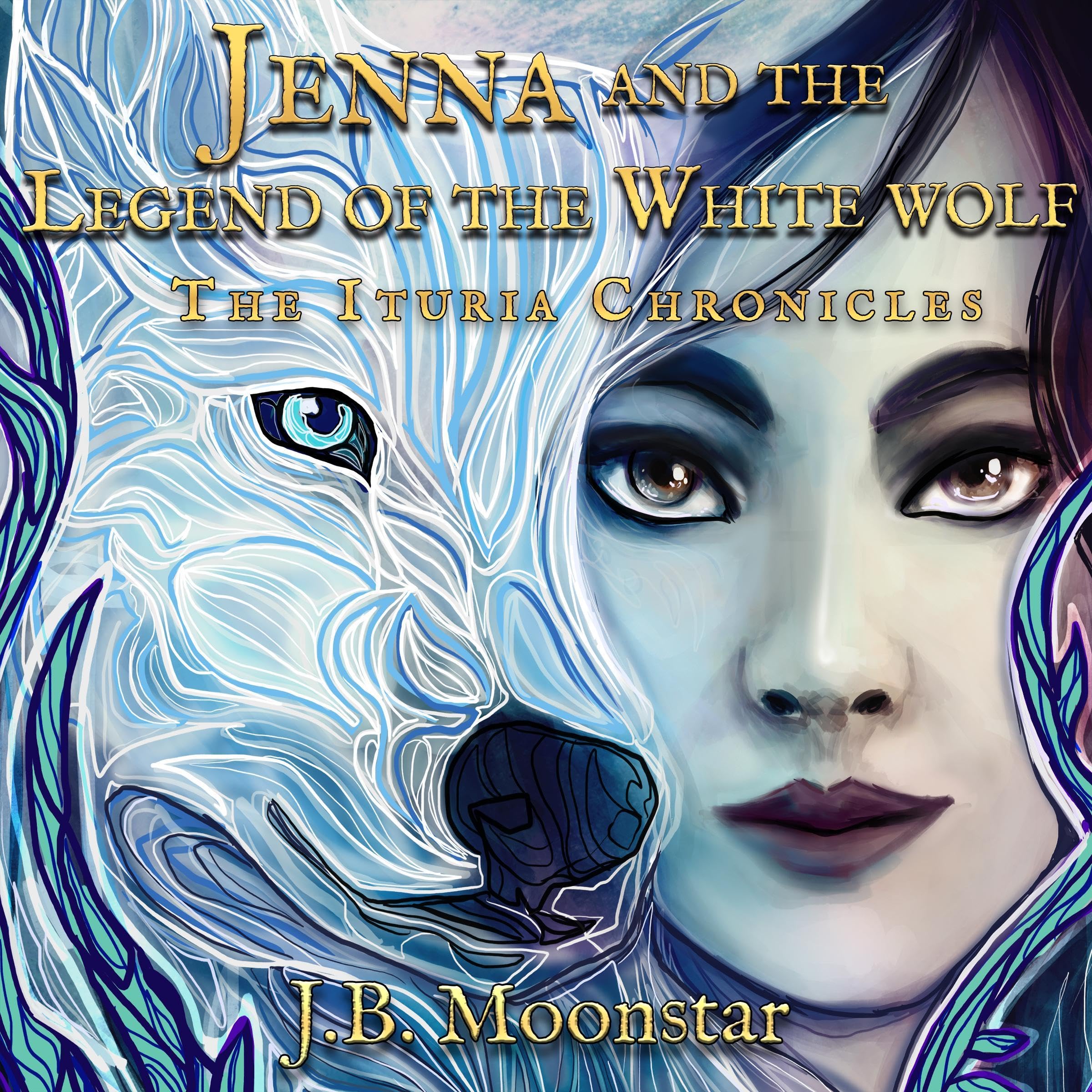 Cover art for Jenna and the Legend of the White Wolf