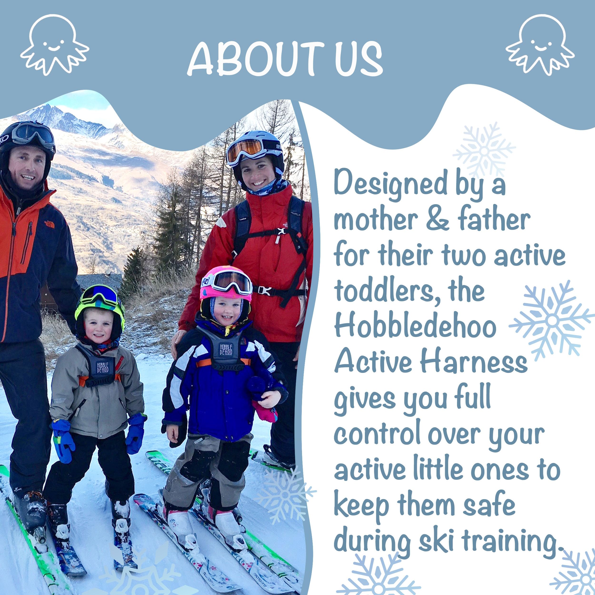 Harnais de ski pour enfants - Harnais d'entraînement de ski et snowboard