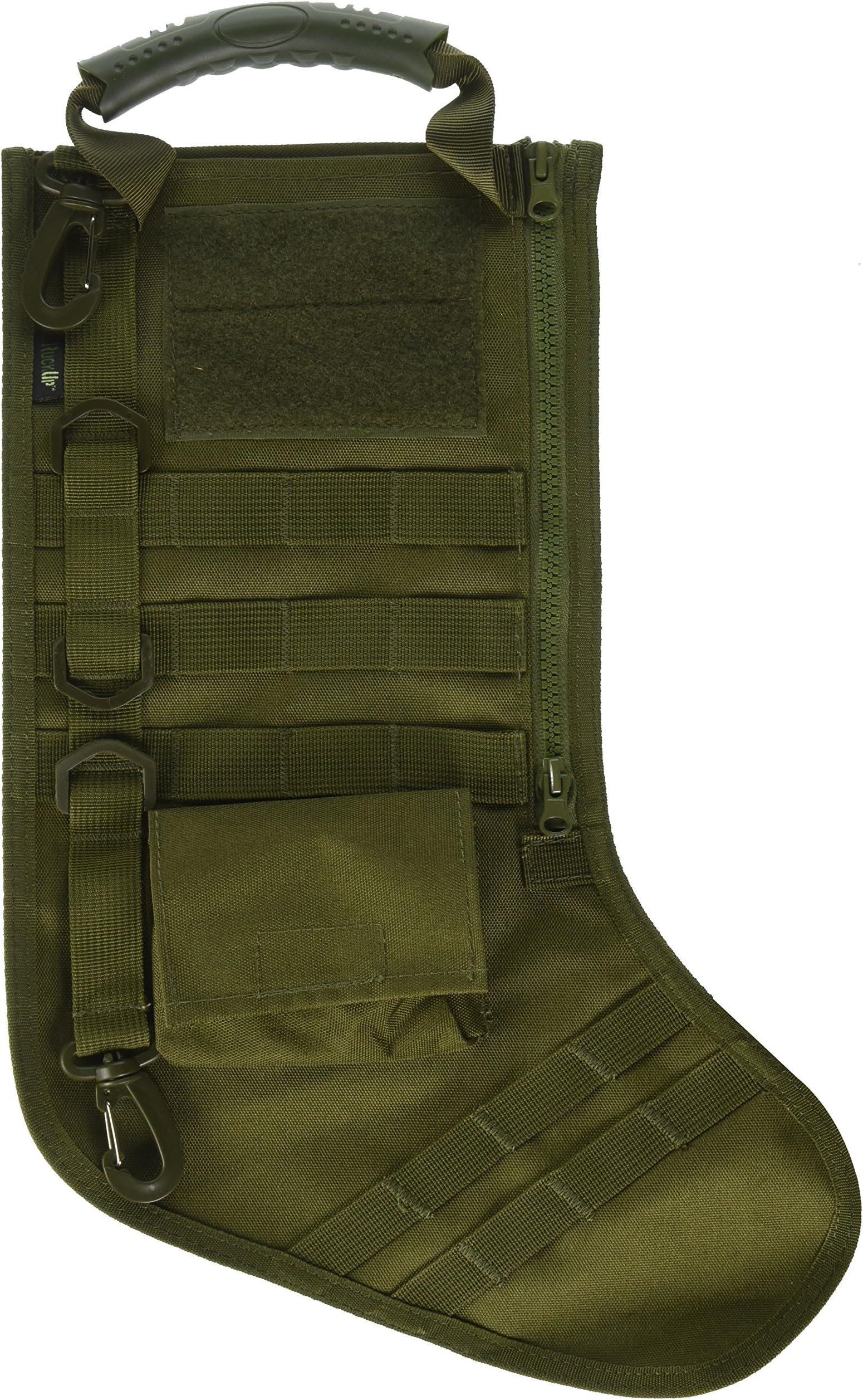 Rothco RUXMTSG Tactical Christmas Stocking, OD Green, Full