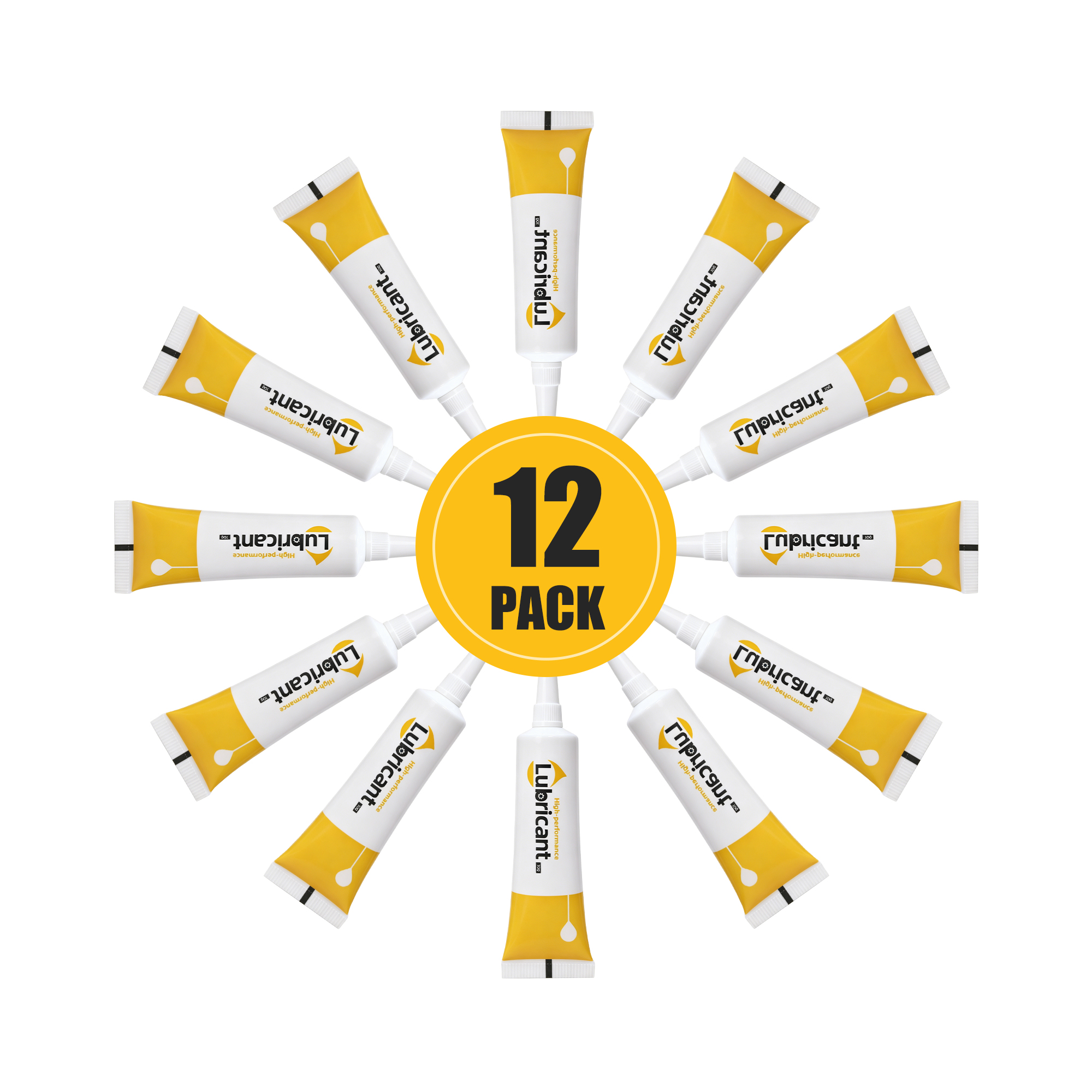 Image of 3D Printer Grease, High-Performance Parts Lubricant Oil for Axis, Guide, Lead Screws, Rods, Gears, Compatible with Bambu Lab Series X1 /X1C /A1 /A1 mini /P1S /P1P /K1 /K1 Max 3D Printer Accessories (6 Pack)
