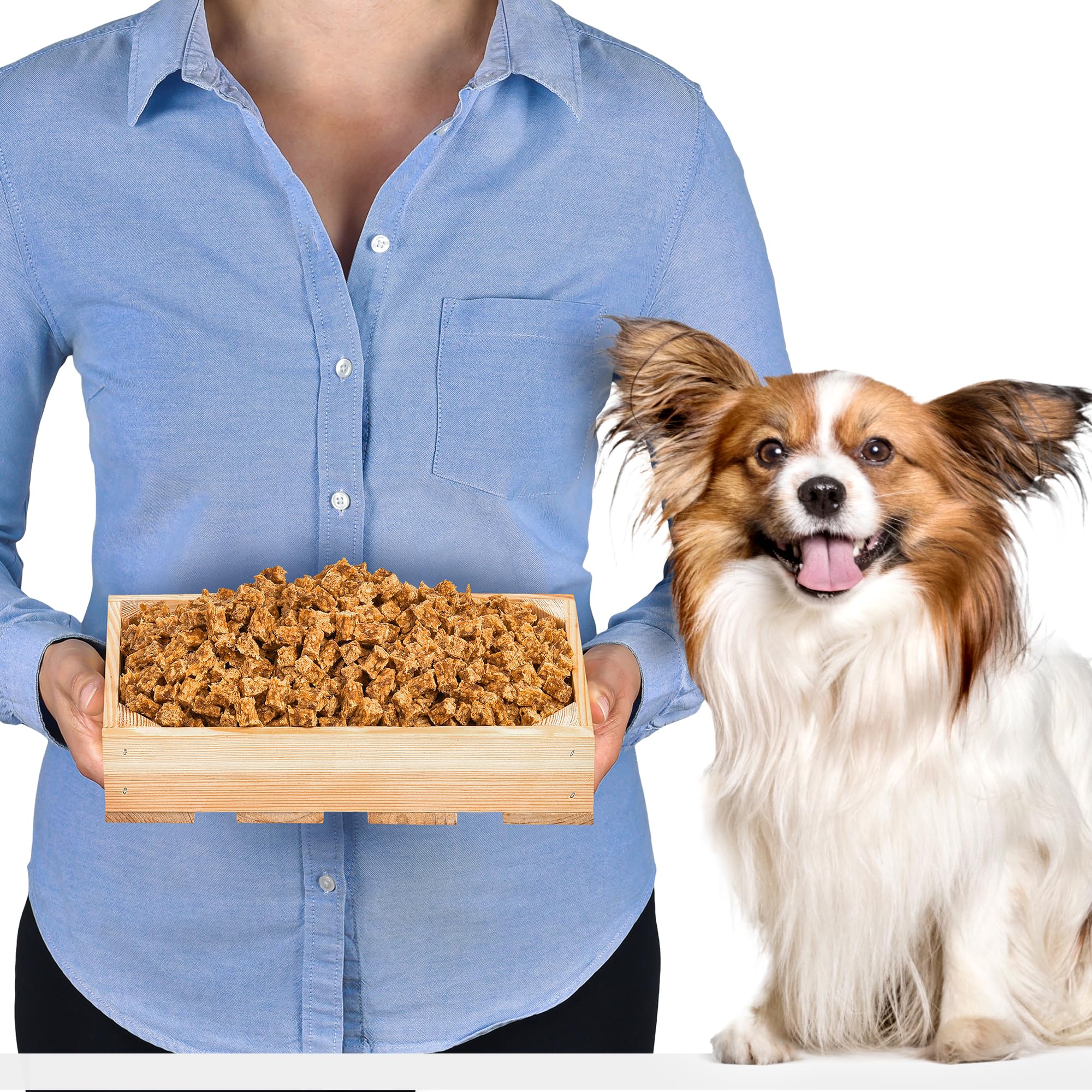 Rabbit Training Cubes for Dogs 1kg (approx. 1400 pcs) | Grain-Free