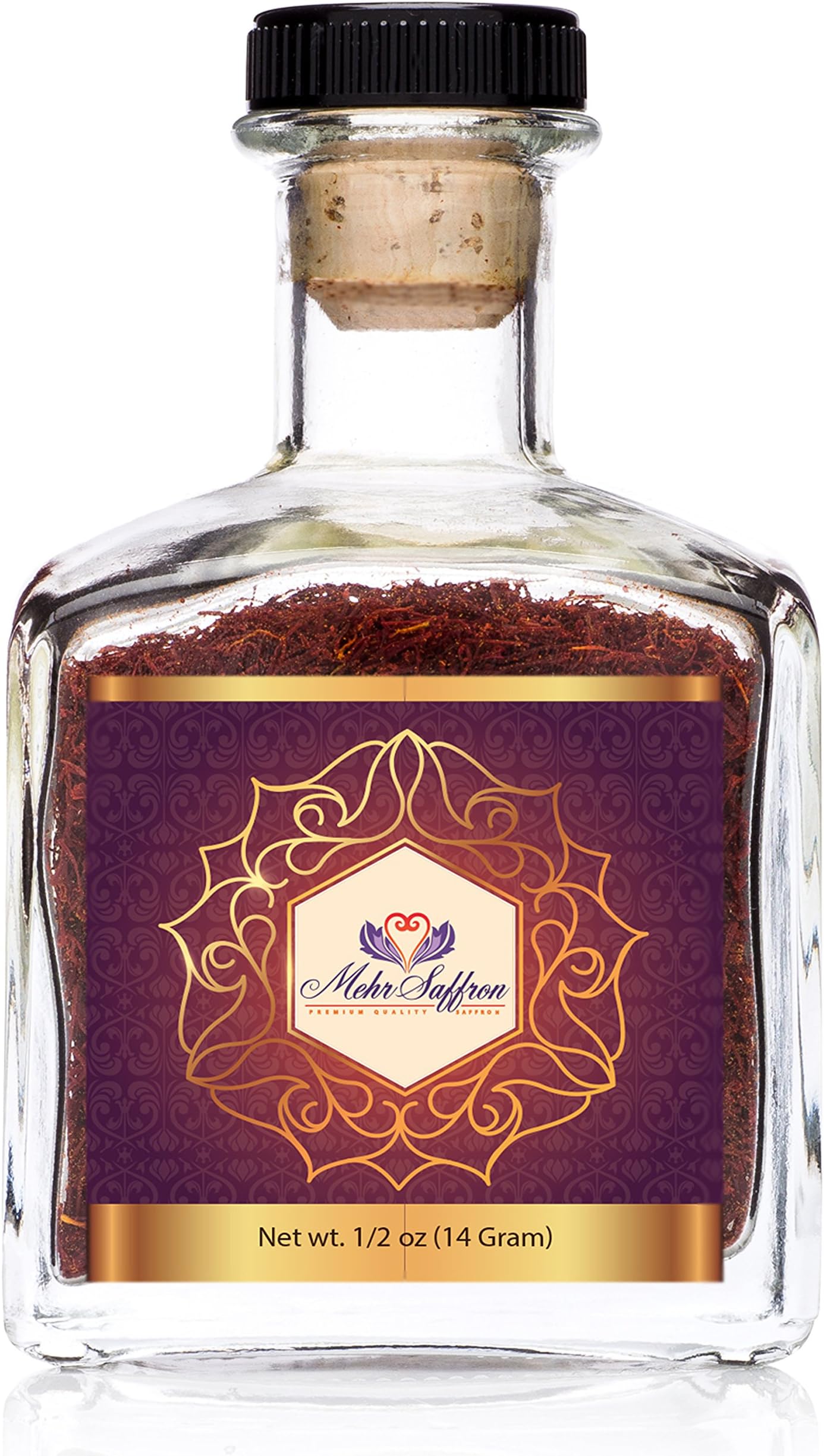 Mehr Saffron, Premium All Red Saffron / 1/2 Oz (14 Gram)
