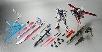 美品 パーフェクトストライクガンダム　ロボット魂　フィギュア Amazon.co.jp: TAMASHII NATIONS ROBOT魂 [SIDE MS] パーフェクト