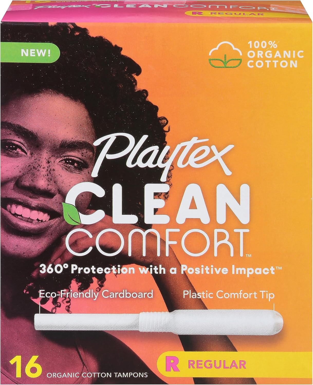 Playtex Clean Comfort 16 CT Regular (Pack of 1)