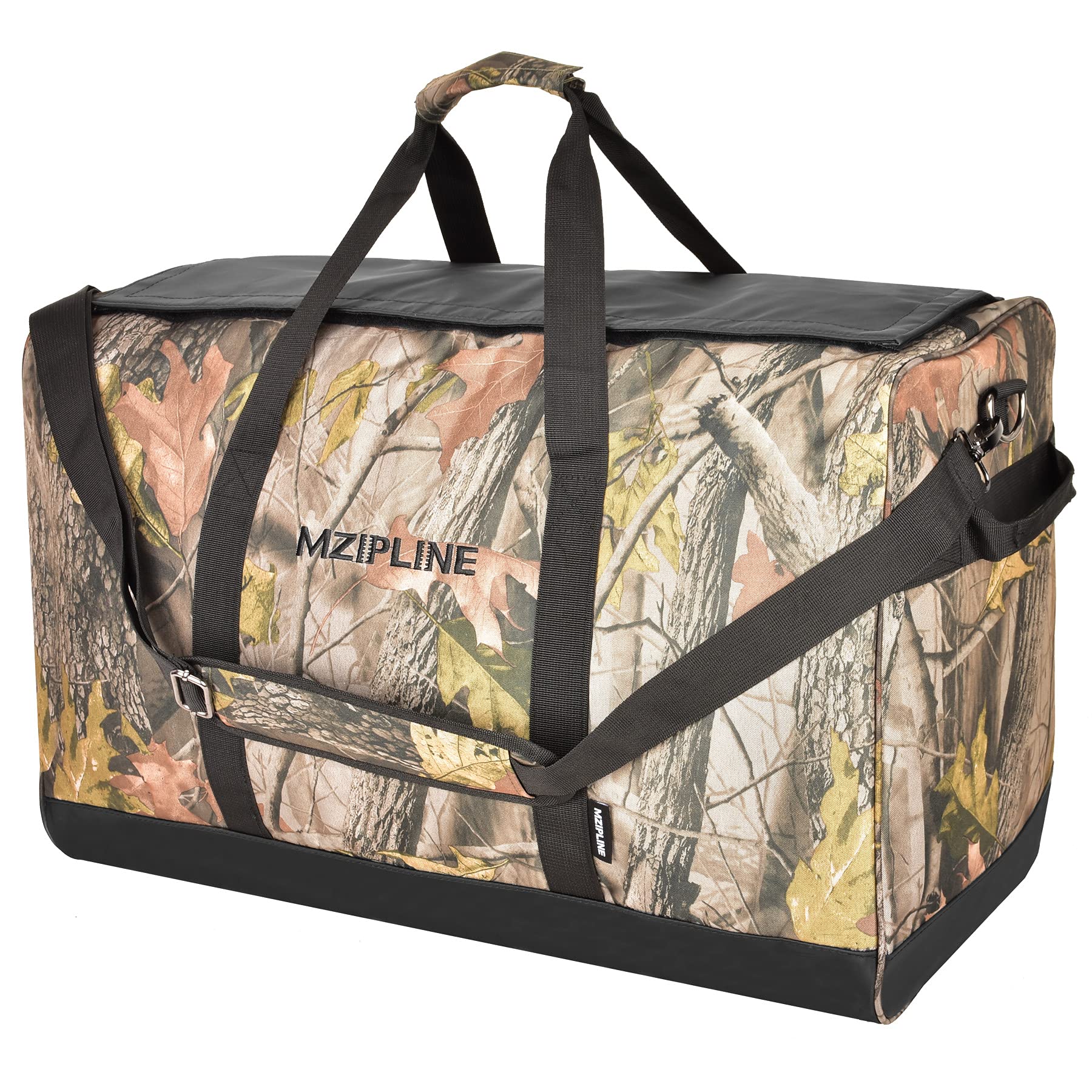 XL Large Duffle Bag Water Resistant Sport Gym Overnight Weekender Bag,Big Capacity Travel Duffel Holdall Bag With Carbon Lining (Camo, Large)