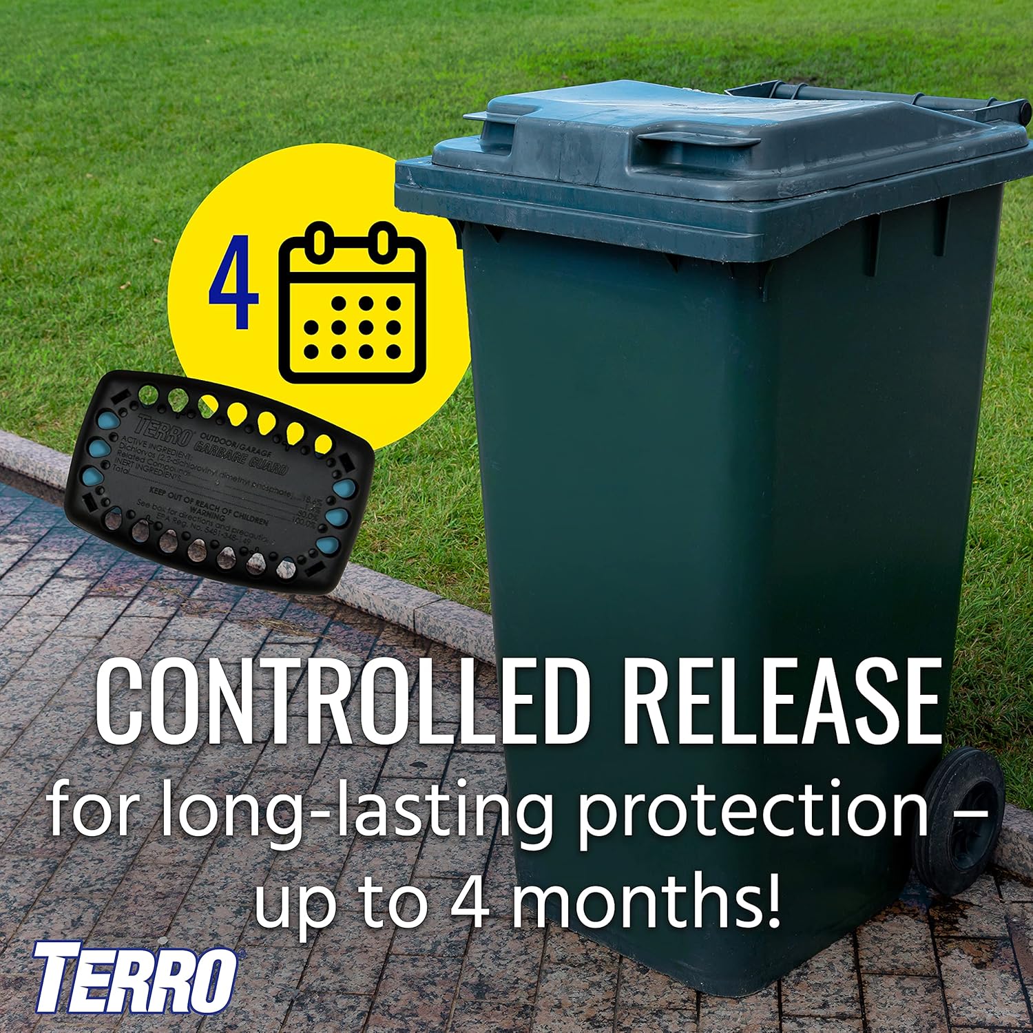 Terro T800 Garbage Guard Black Garbage Cans Interior Accessories