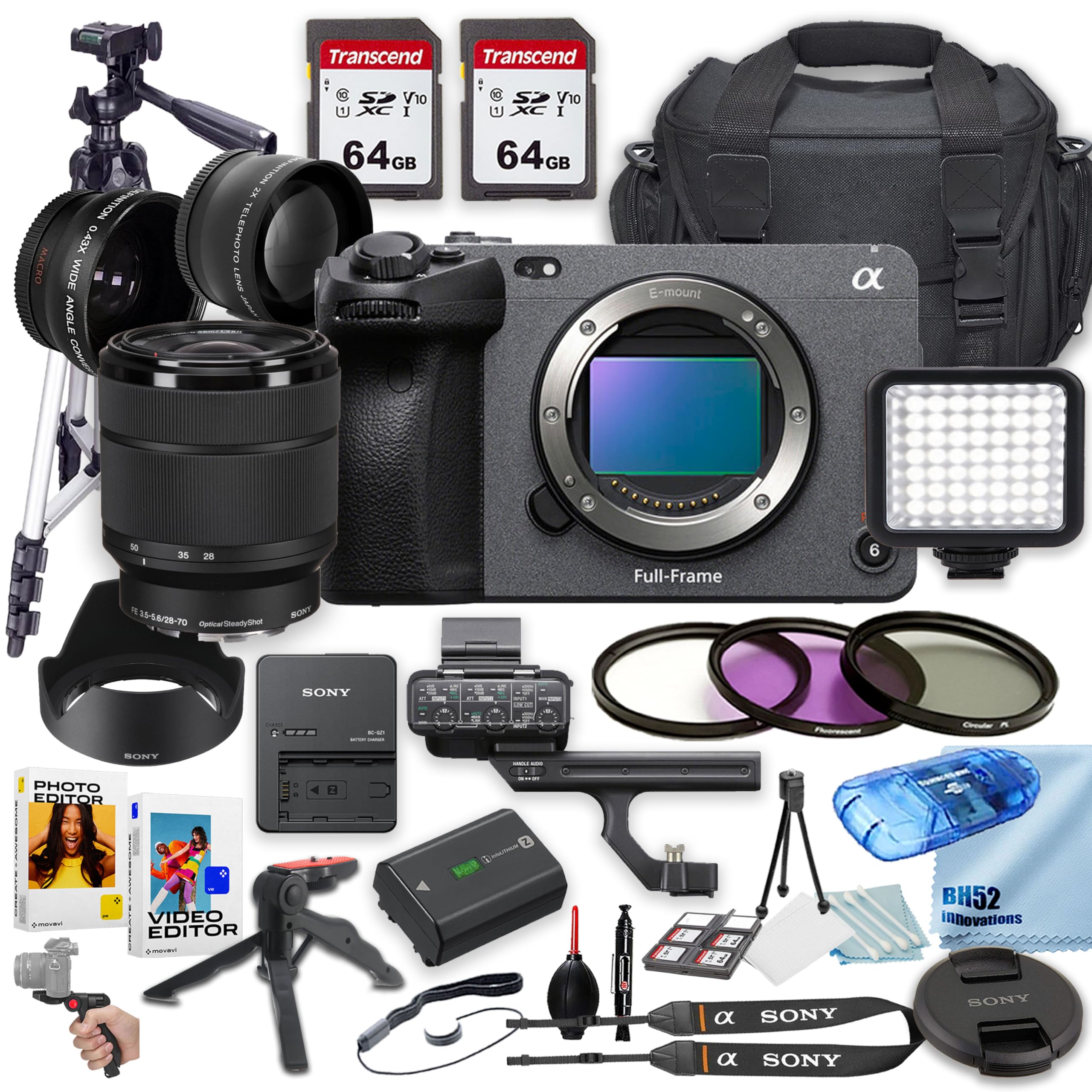 Amazon.com : Sony FX3 Full-Frame Cinema Camera Bundle with FE 28