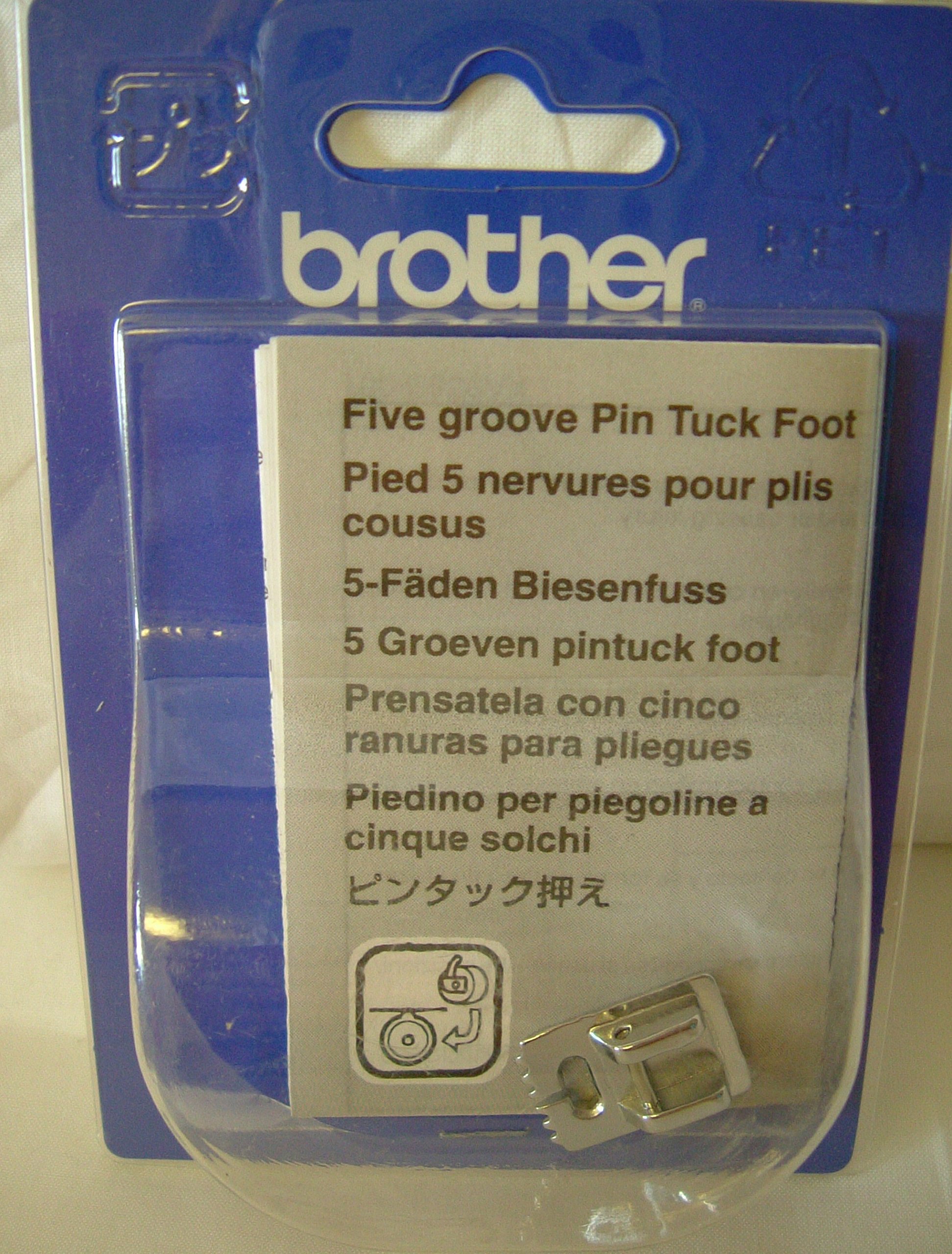 Brother 5 Groove Pintuck Foot