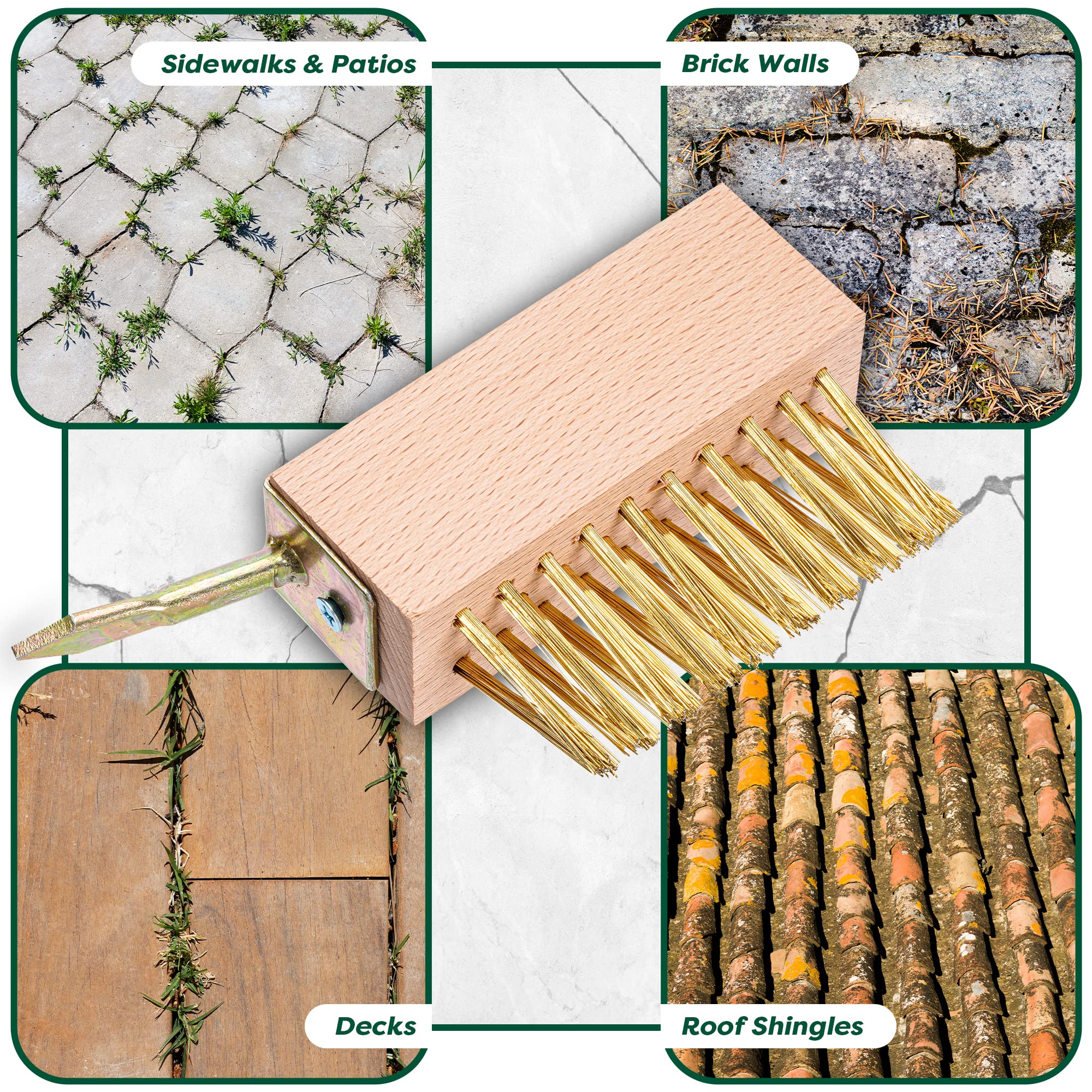 SCRUBIT Moss & Weed Remover - Clean Patios & Decks -7 SCRUBIT Moss & Weed Remover - Clean Patios & Decks -7