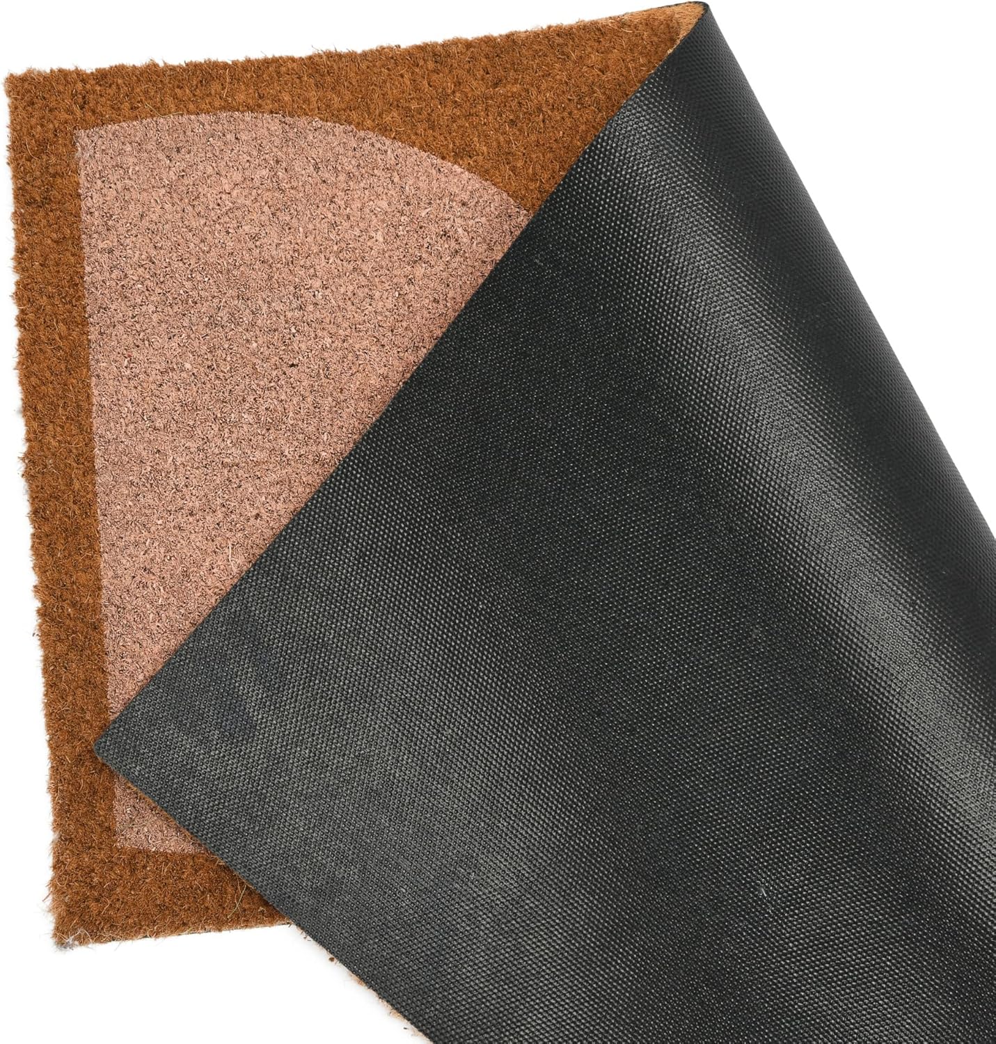 Main + Mesa Abstract Print Coir Doormat