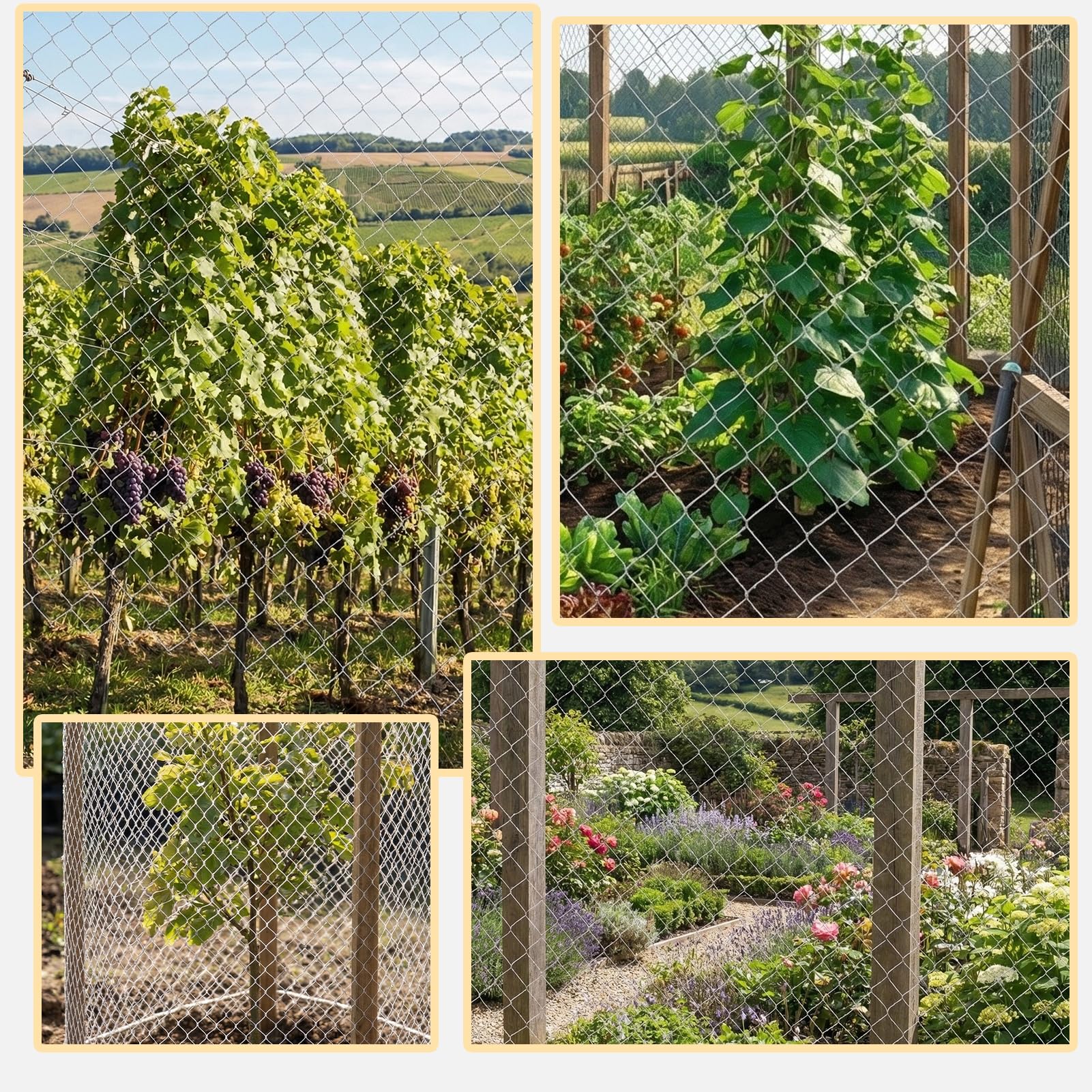 Rete per Gatti, Balcone, Senza Forare, 10 x 3 m, Rete Trasparente per Gatti, Protezione per Uccelli, con Corda Fissa e Accessori, per Balconi, Scale, Terrazze e Finestre (Bianco)