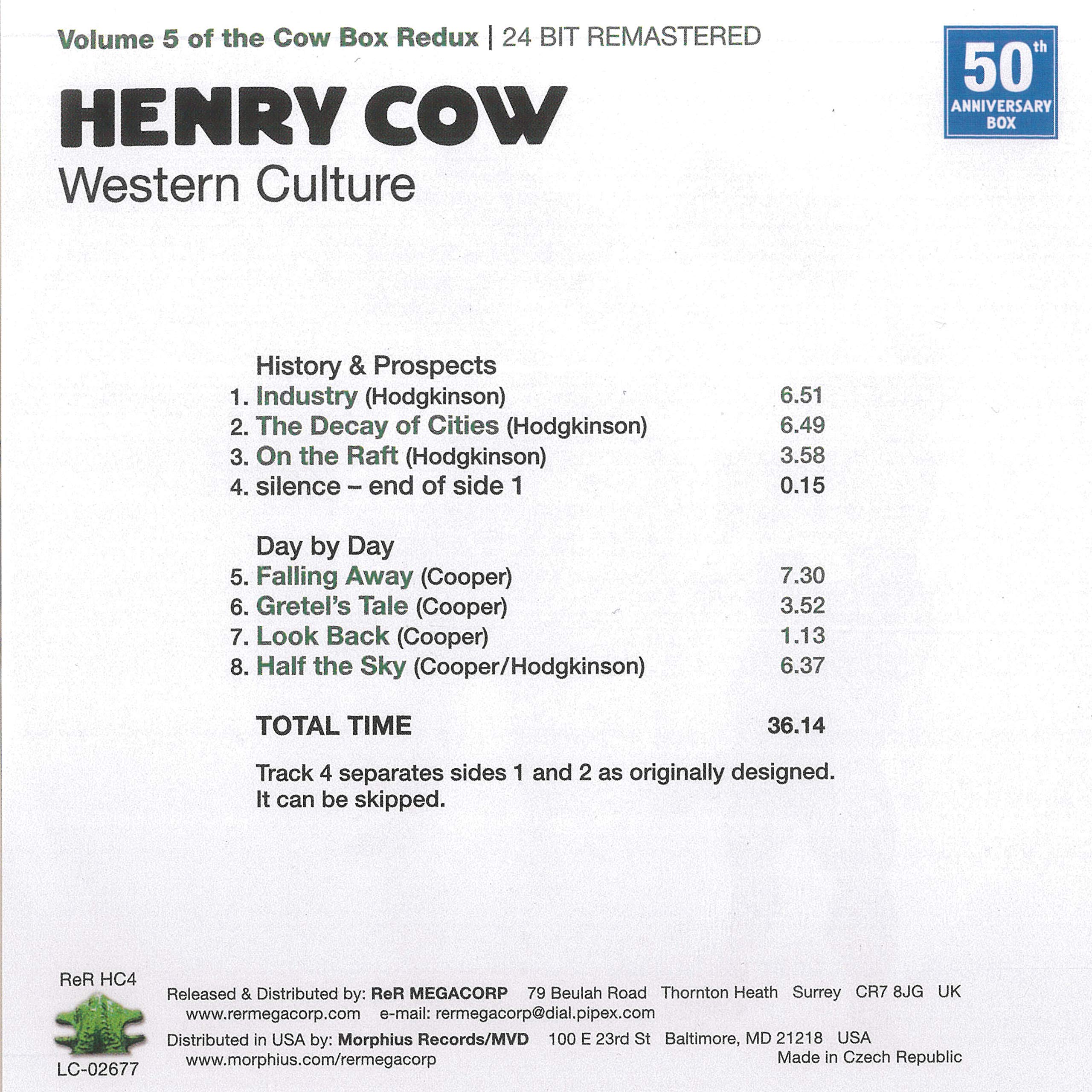 Henry Cow Box Redux: The Complete Henry Cow