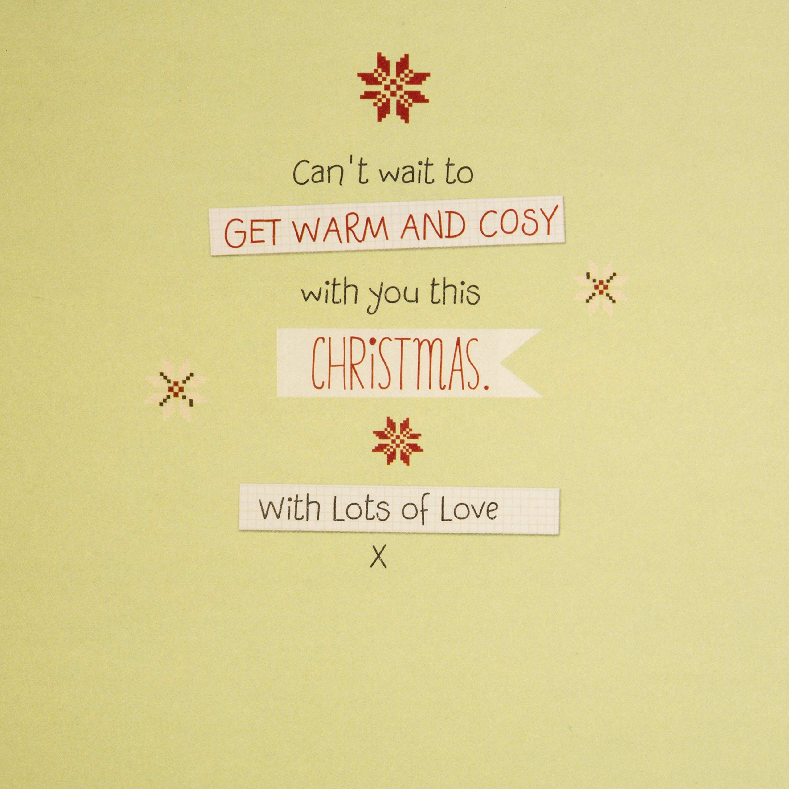 Hallmark Biglietto Di Natale Per Fidanzata Simpatico Design