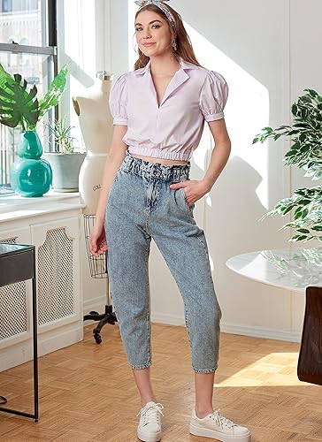 Miniatura 7 de McCall's Misses' Top - Kit de patrones de costura con código M8198, tallas 6-8-10-12-14, multicolor