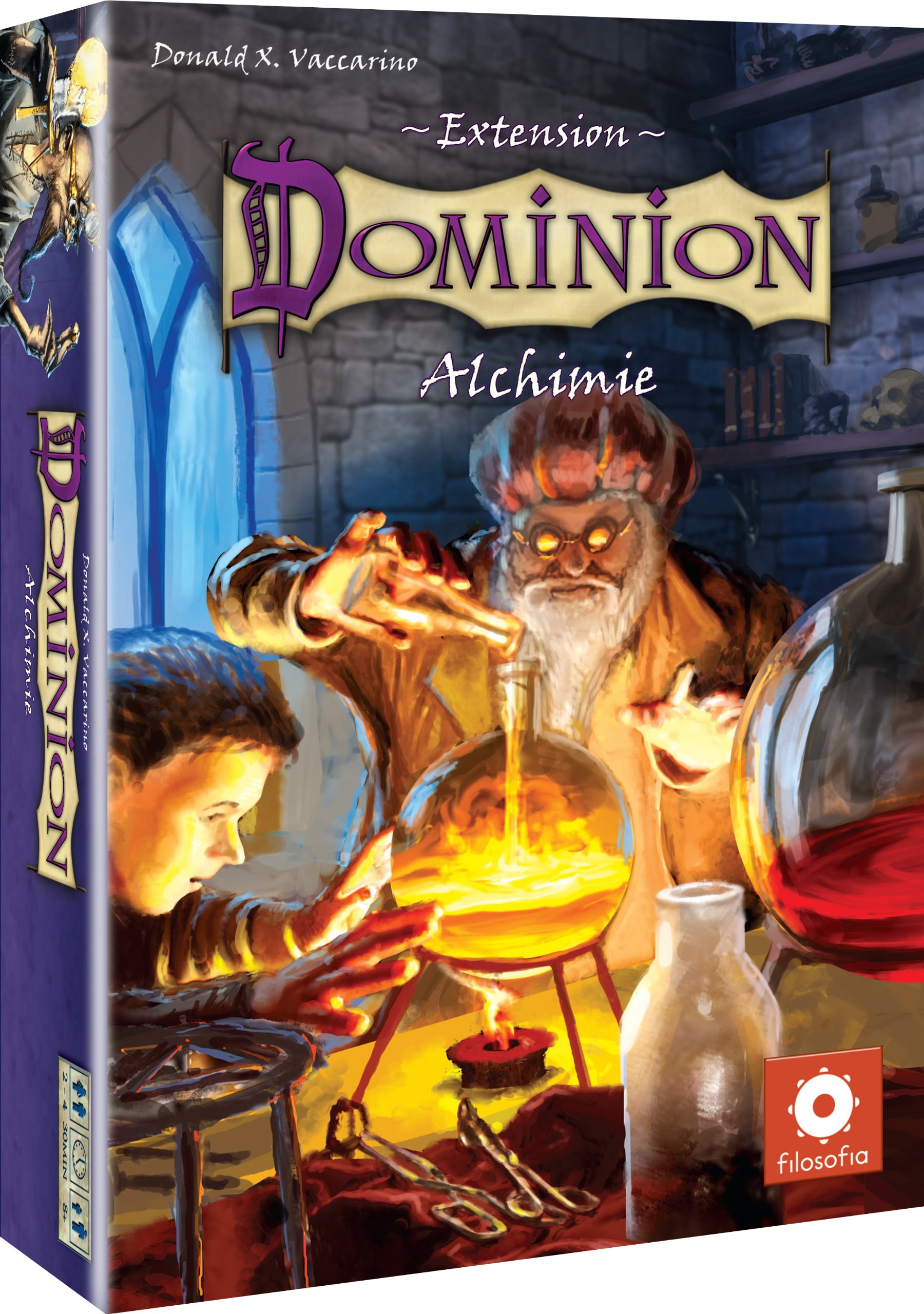 Asmodee Filosofia | Dominion - Extension Alchimie | Jeu de société | À partir de 8 Ans | 2 à 4 Joueurs | 30 Minutes