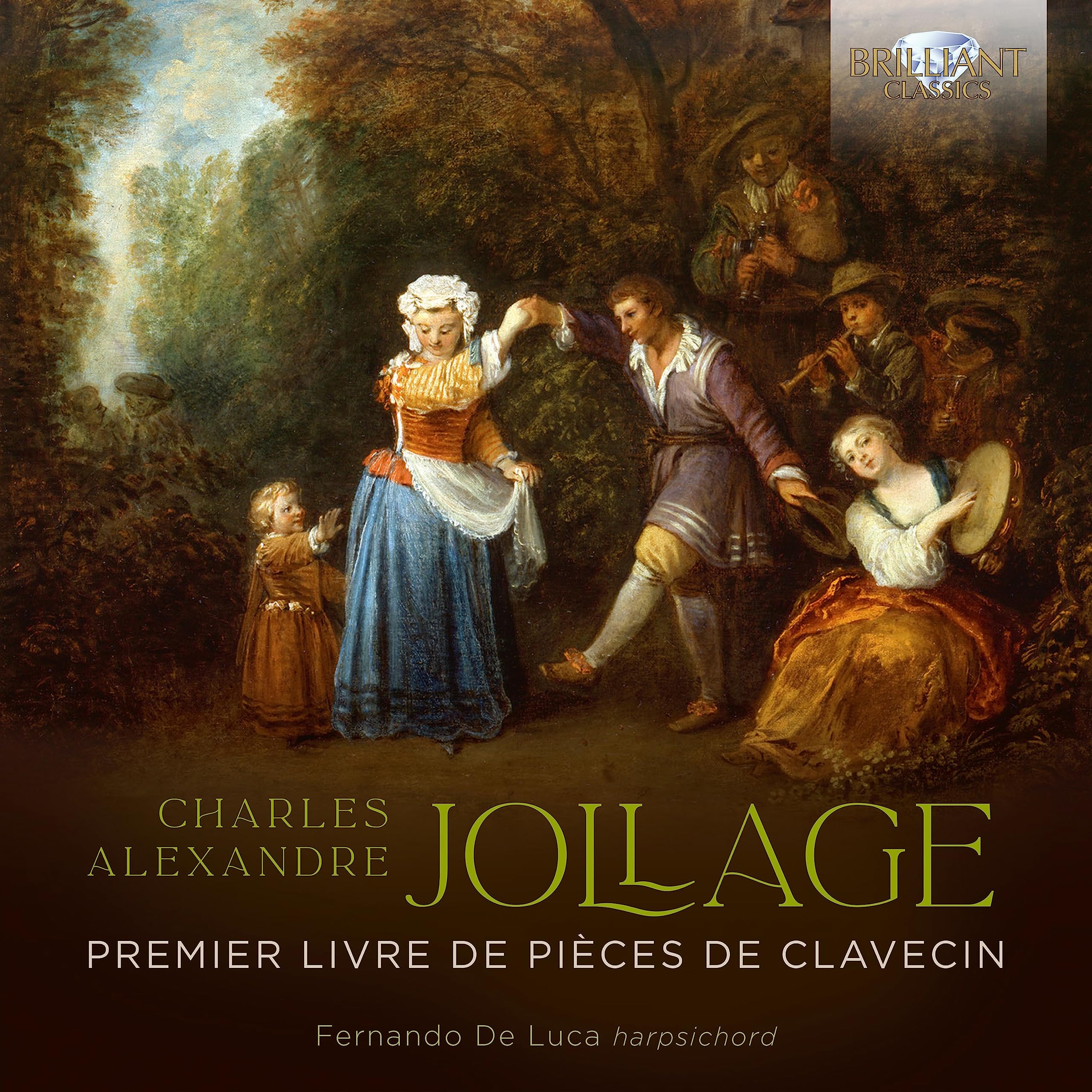 Charles Alexandre Jollage: Premier Livre De Pices De Clavecin