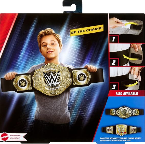 Mattel WWE Championship Title Belt, Role Play Accessory