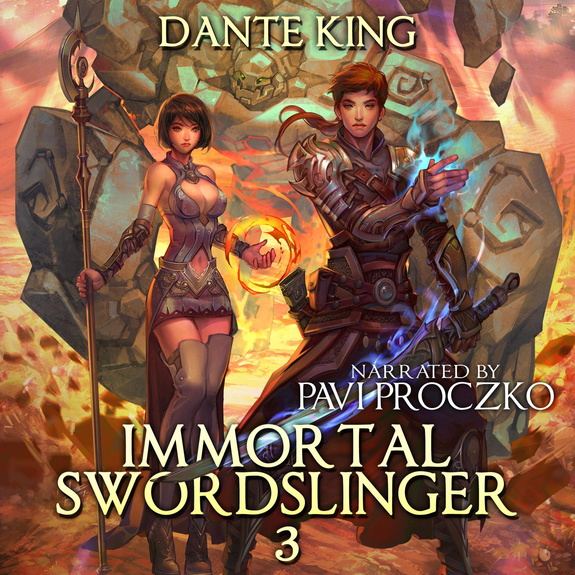 Cover art for Immortal Swordslinger 3