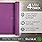 Gaiam Yoga Mat Classic Print Non Slip Exercise & Fitness Mat for All Types of Yoga, Pilates & Floor Workouts, Purple Medallion, 4mm