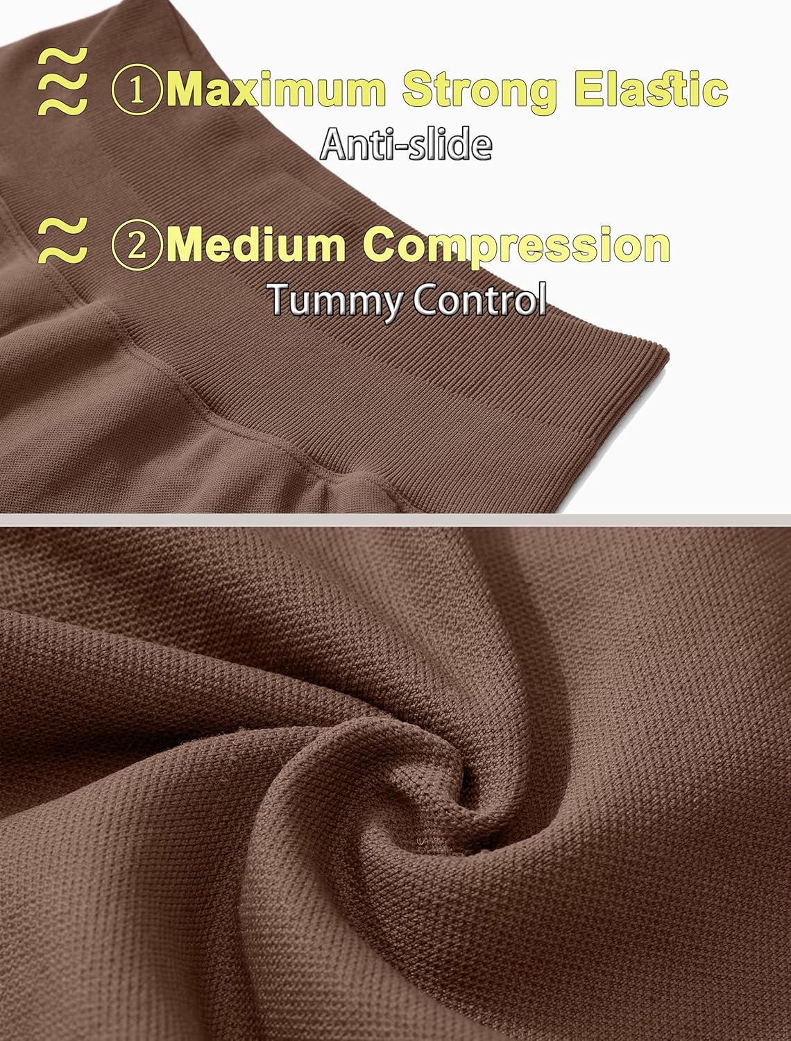 OMKAGI Butt Lifting Flare Leggings for Women Tummy Control Wide Leg Flared Yoga Pants - Image 5