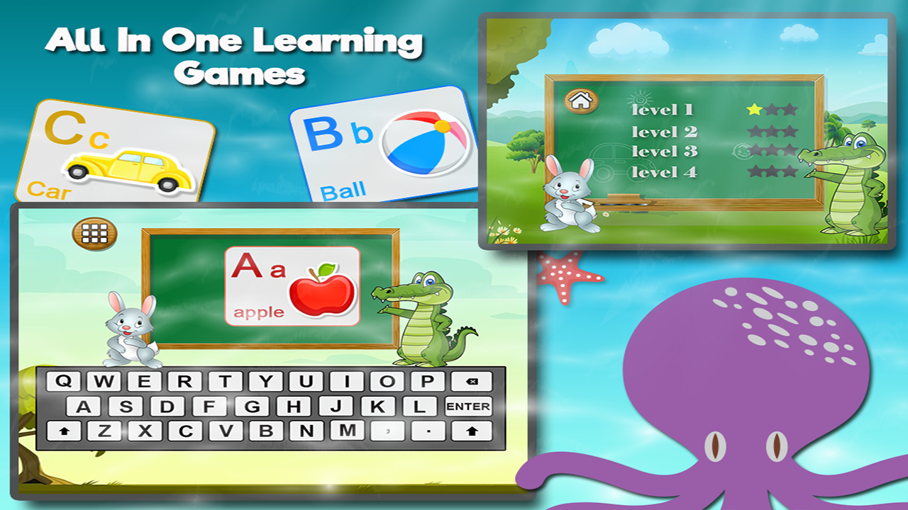 ABC Keyboard Learning App on Amazon Appstore