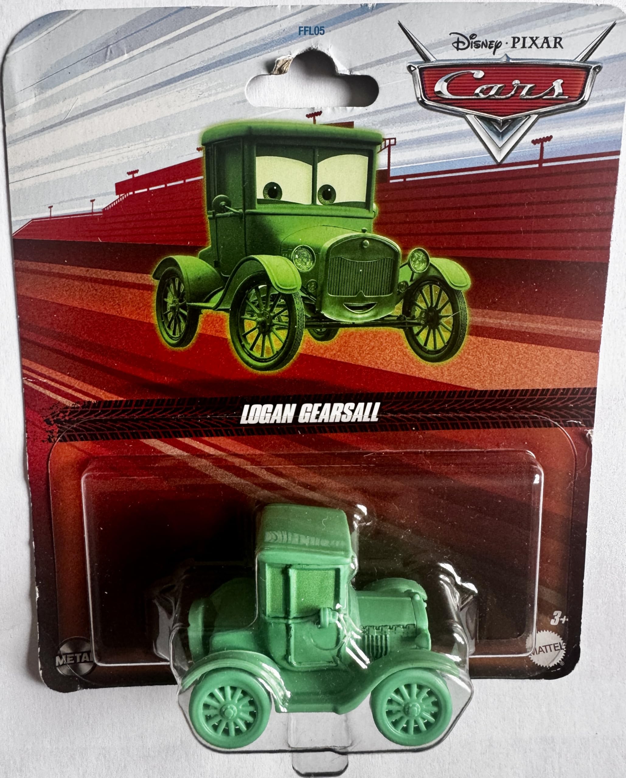 Amazon.com: Mattel Cars 3 Logan Gearsall 1:55 Scale Metal Diecast