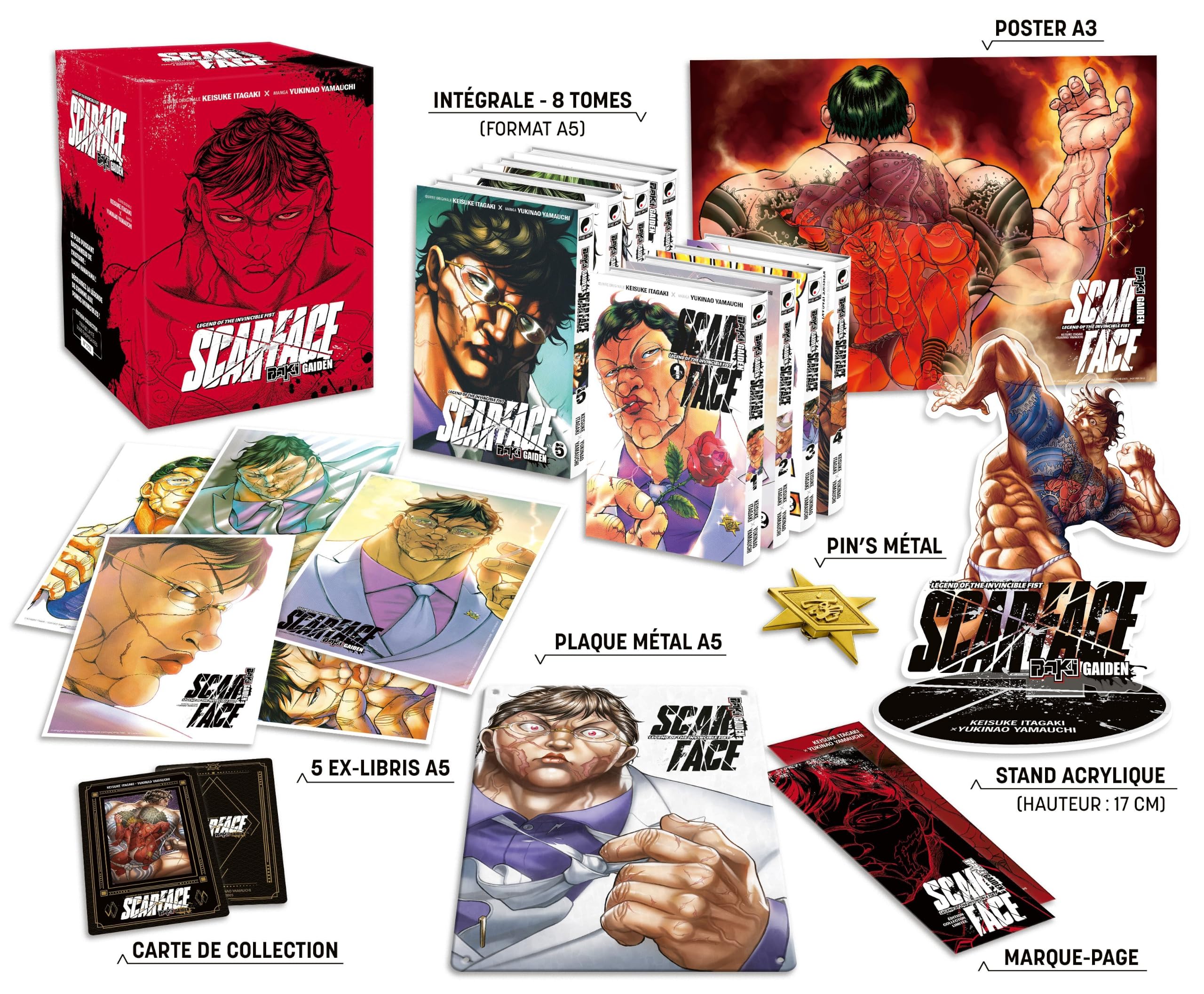Baki Gaiden: Scarface - Intégrale - Coffret Collector (édition limitée et numérotée)
