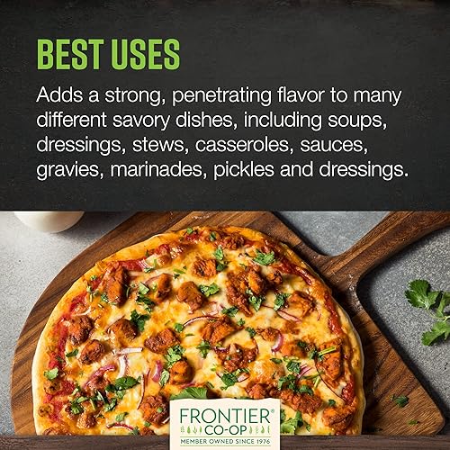 Miniatura 4 de Frontier Co-op Ajo en polvo orgánico, bolsa de 7.76 onzas, condimento de ajo puro y natural, certificado sin OMG y Kosher, añade sabor a tus platos