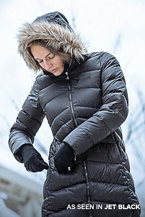 Marmot Women Wm's Montreal Coat, Warm, Insulated Hooded Winter Coat, Windproof Down Parka, Lightweight Packable Outdoor Jacket