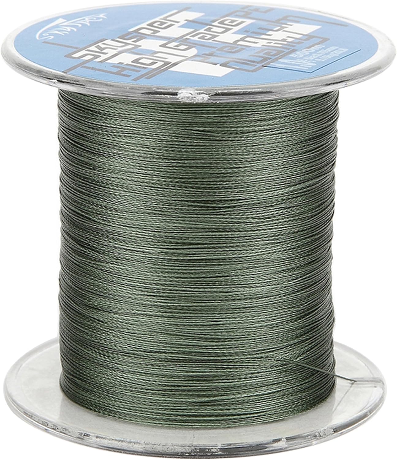 Skysper 500m Braided Sea Fishing Line 15LB Grey Blue