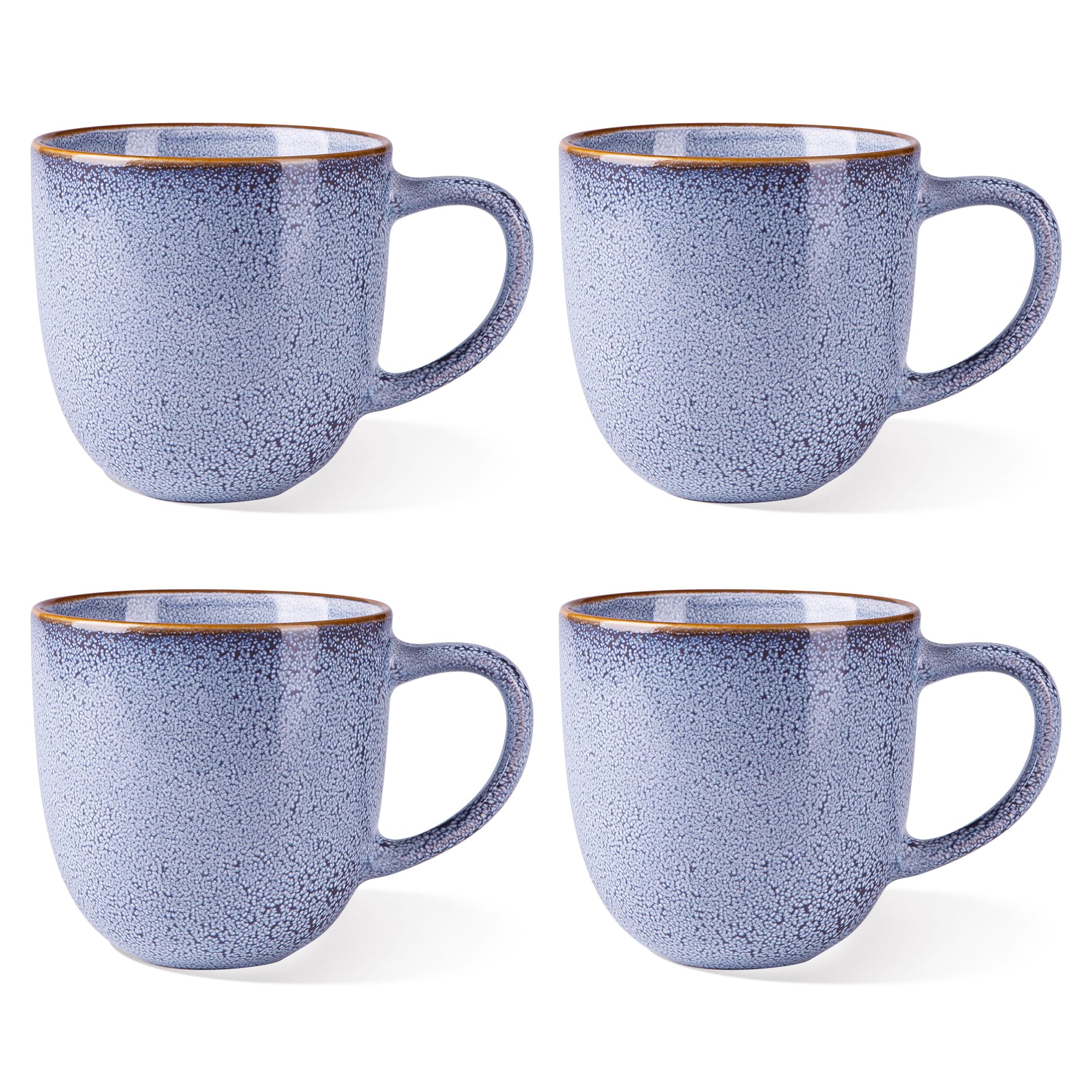 AmorArc 12oz Coffee Mugs Ceramic Set of 4