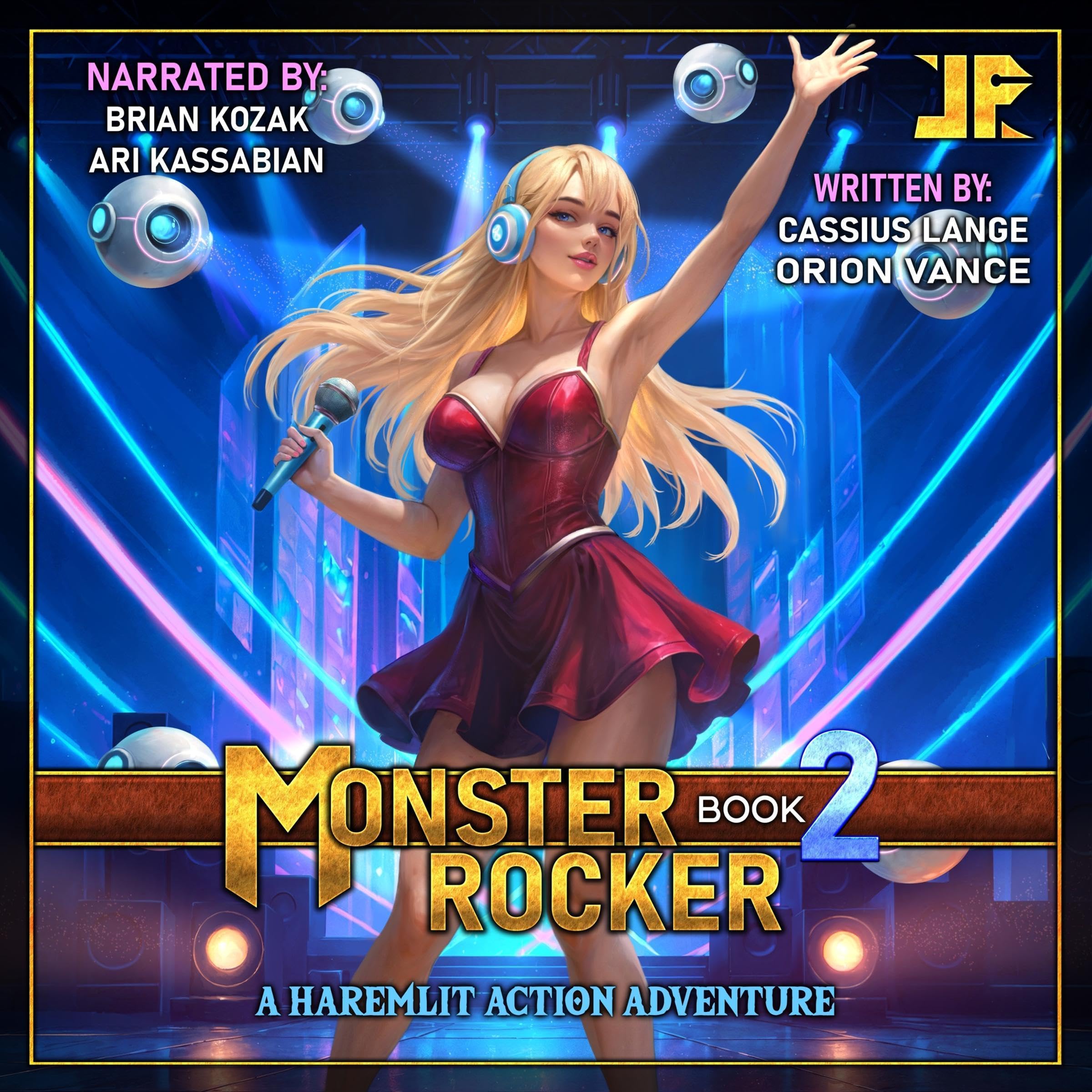 Cover art for Monster Rocker, Book 2