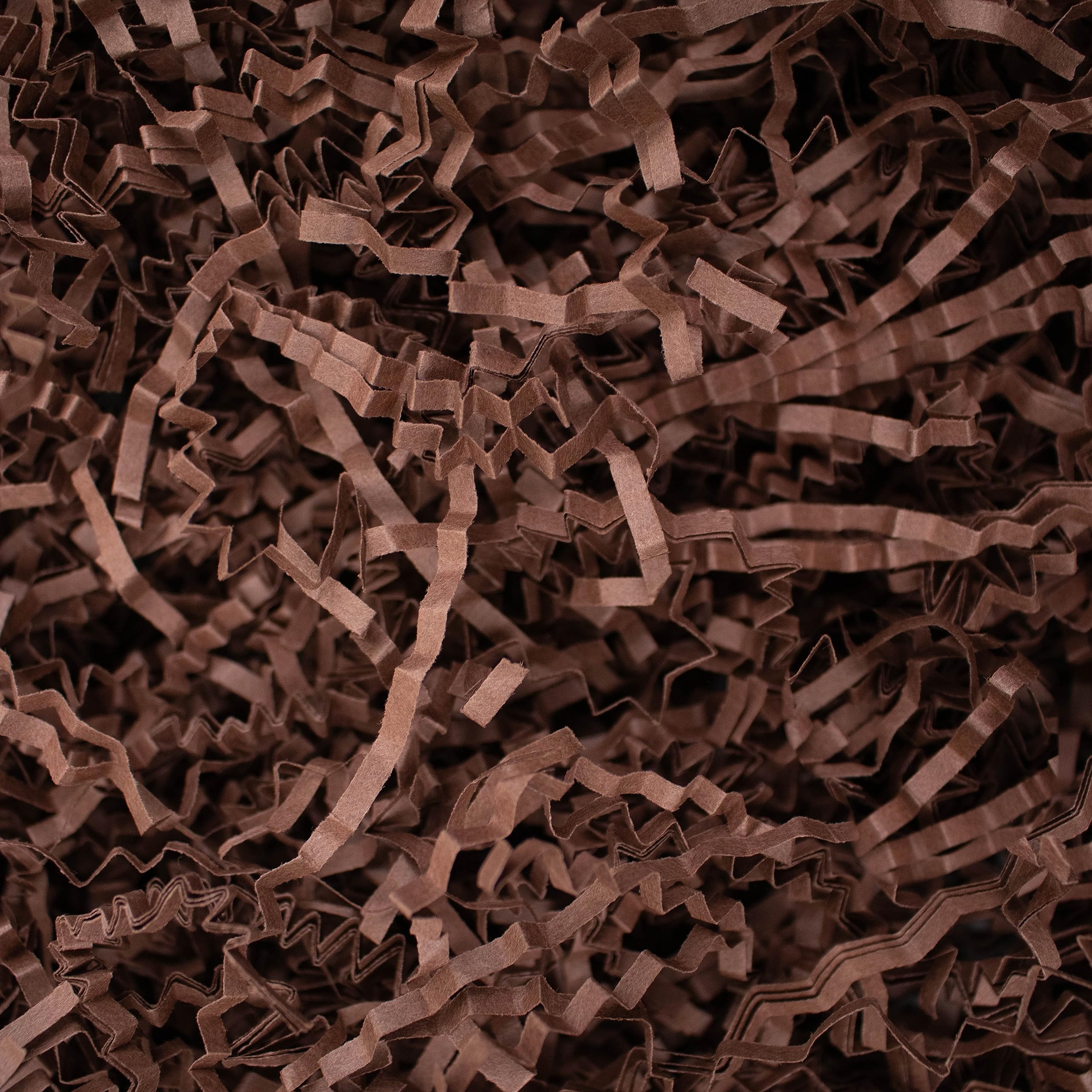 MagicWater Crinkle Cut Paper for Gift Baskets - 5 oz - Coffee Brown - Perfect for Shredded Paper Filler, Basket Filler, Gift Boxes, Bridesmaid Gifts, Halloween Stuffers & More – For All Occasions