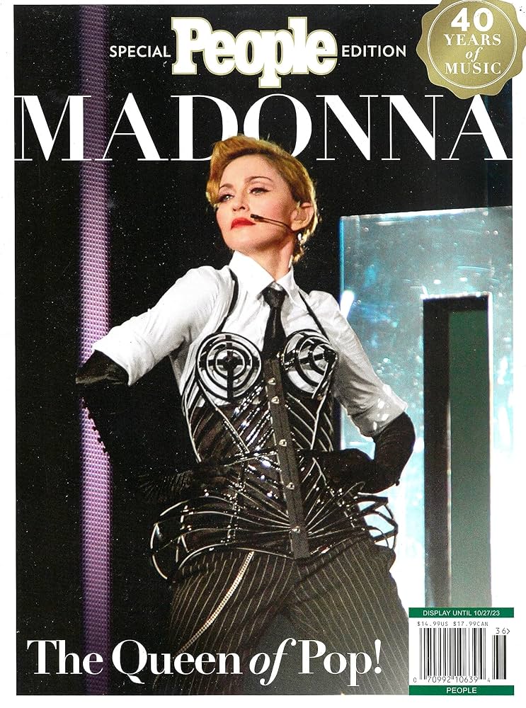 マドンナ　音楽活動40周年記念特別号　PEOPLE　雑誌 PEOPLE MAGAZINE - SPECIAL EDITION 2023 - MADONNA - THE QUEEN