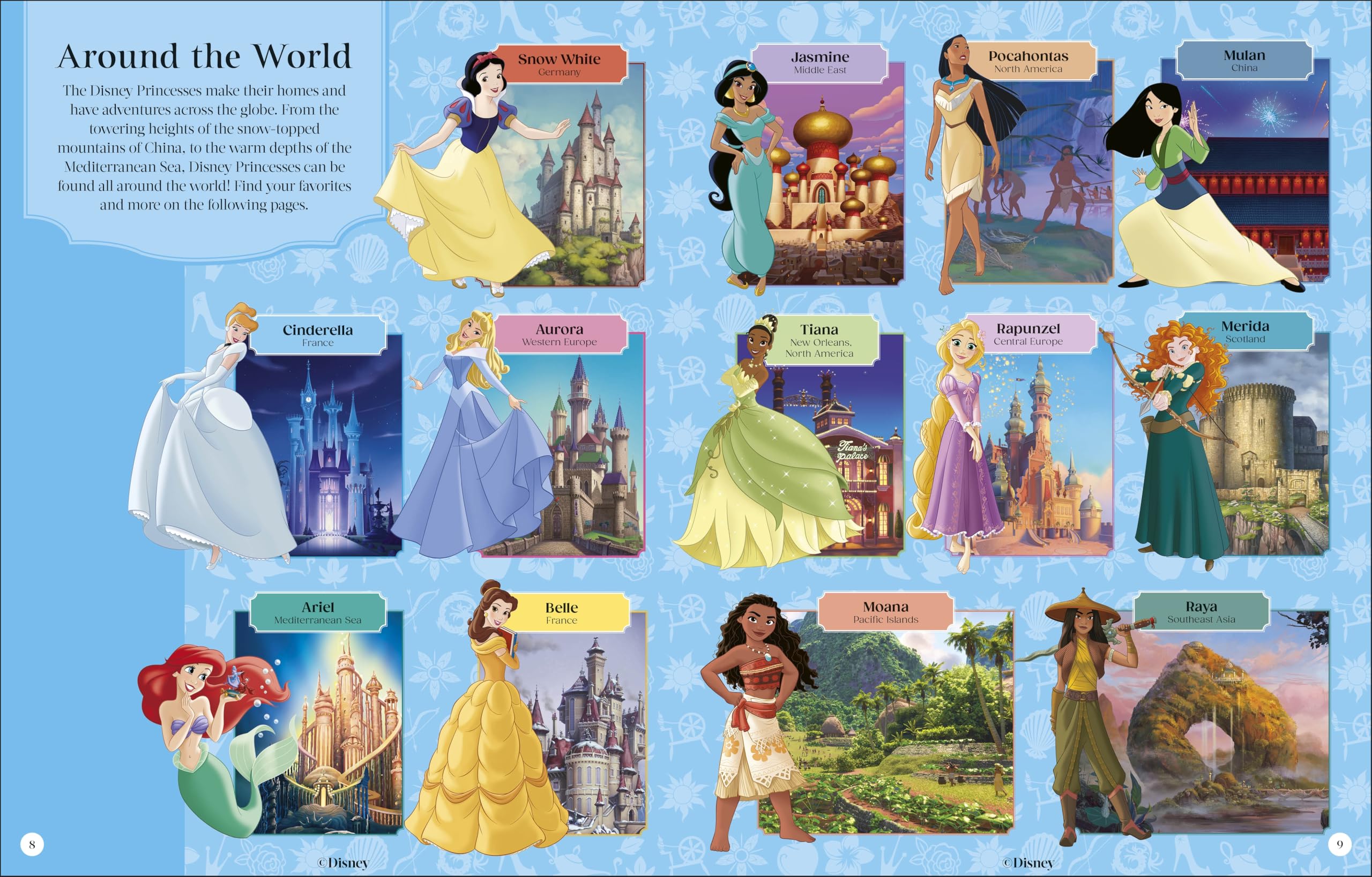 Disney Princess Enchanted Worlds: Look Inside the Spellbinding Kingdoms