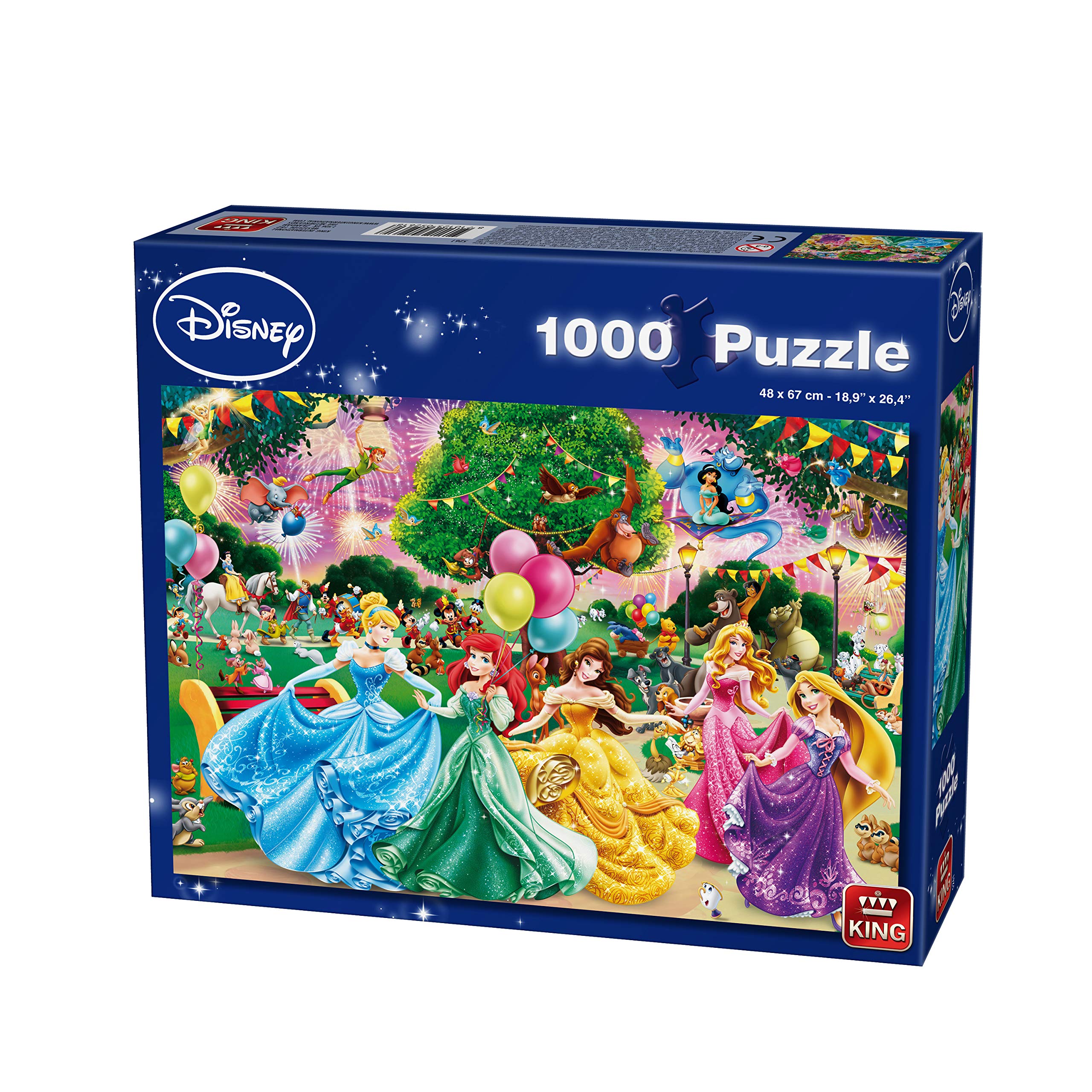 Puzzle 1000P Disney Fireworks