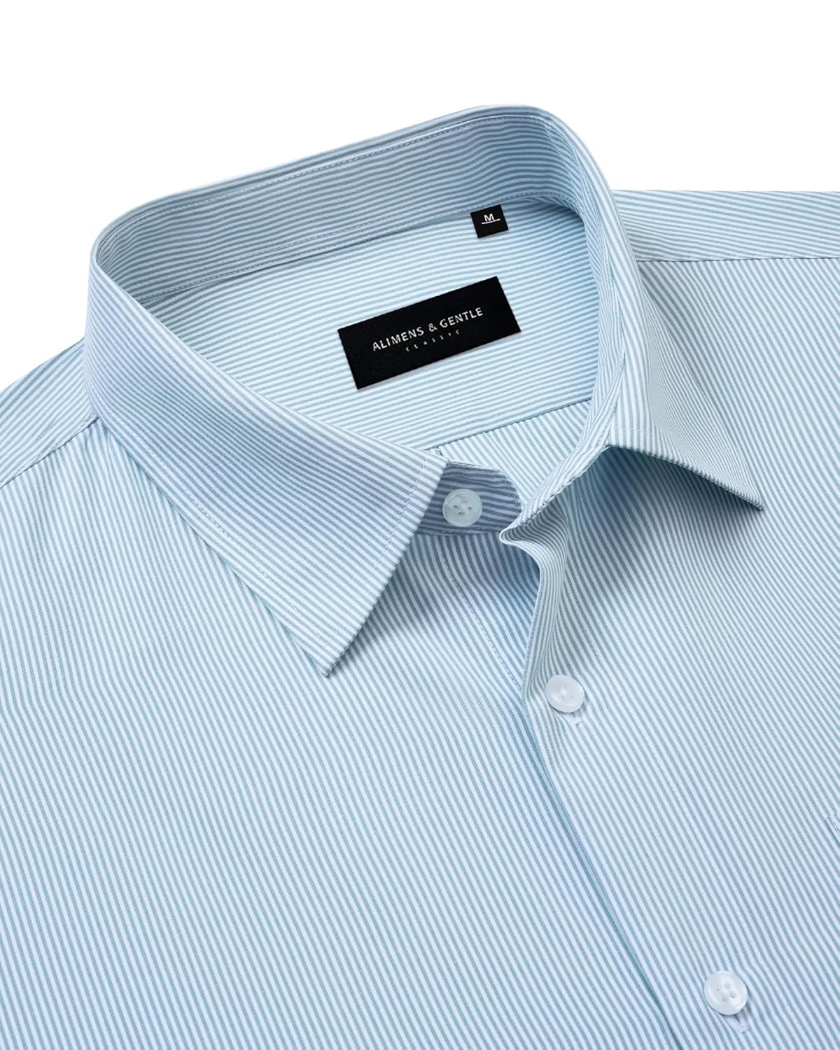 Alimens & Gentle Camisa social masculina listrada de manga longa casual de manga comprida com botões para negócios blusa popelina em promoção! Veja a oferta e mais achadinhos de Camisas 2 Hoje é o melhor dia para comprar Alimens & Gentle Camisa social masculina listrada de manga longa casual de manga comprida com botões para negócios blusa popelina com aquele preço maroto! Promoção! Aproveite a oferta! 2