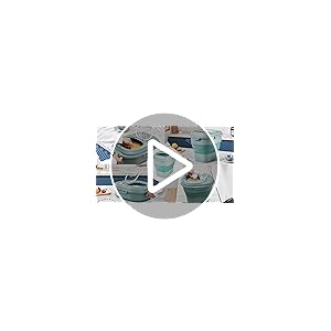 VEVOR Collapsible Dog Food Storage Container, Dispenser Bin with Attachable Casters, Airtight Lid Kitchen Rice Cereal Flour Bin, Pet food Containers For Cat, Bird, Other Pet Food, 28~50 lbs Capacity