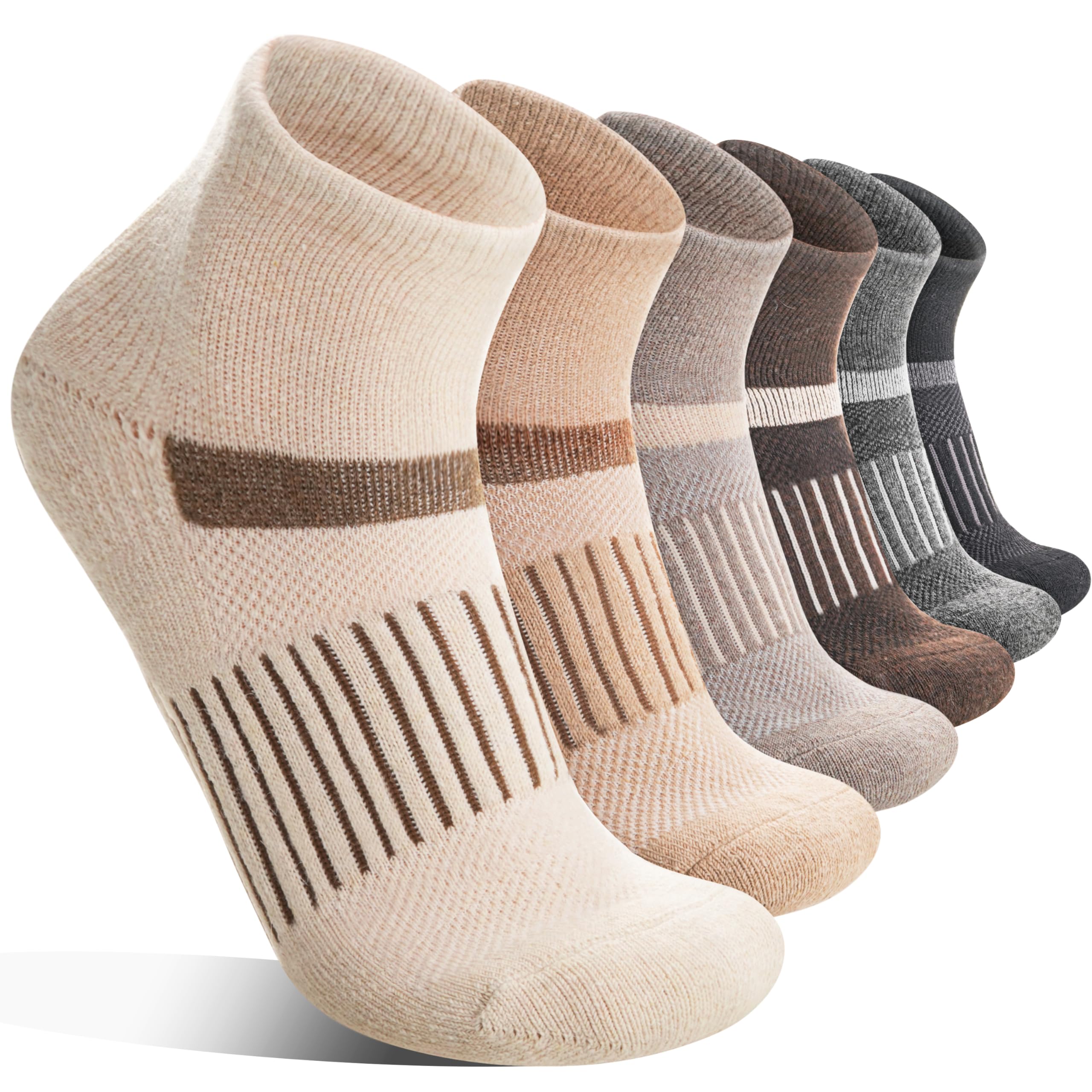 Chaussettes En Laine Mérino Pour Enfants - 6 Paires, Chaudes, Thermiques, Pour Randonnée Et Hiver