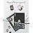 BIERDORF Diamond Waterproof Black Playing Cards, Poker Cards, HD, Deck of Cards (Black)