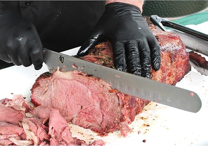 Set Cuchillos BBQ 4 Piezas Acero Inoxidable Madera miniatura 4