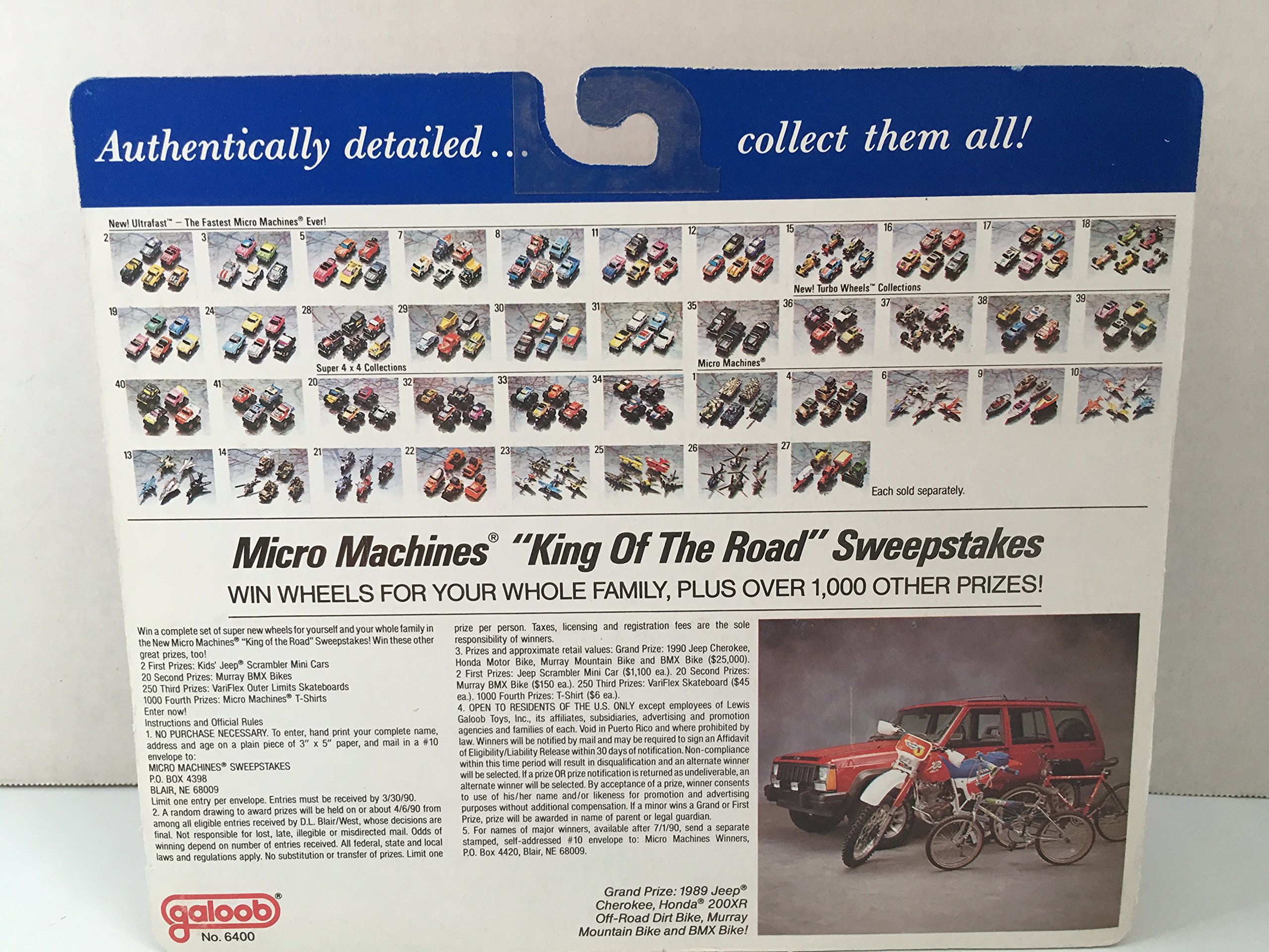Micro Machines Aircraft IV #48 Collection, Vehicle Playsets