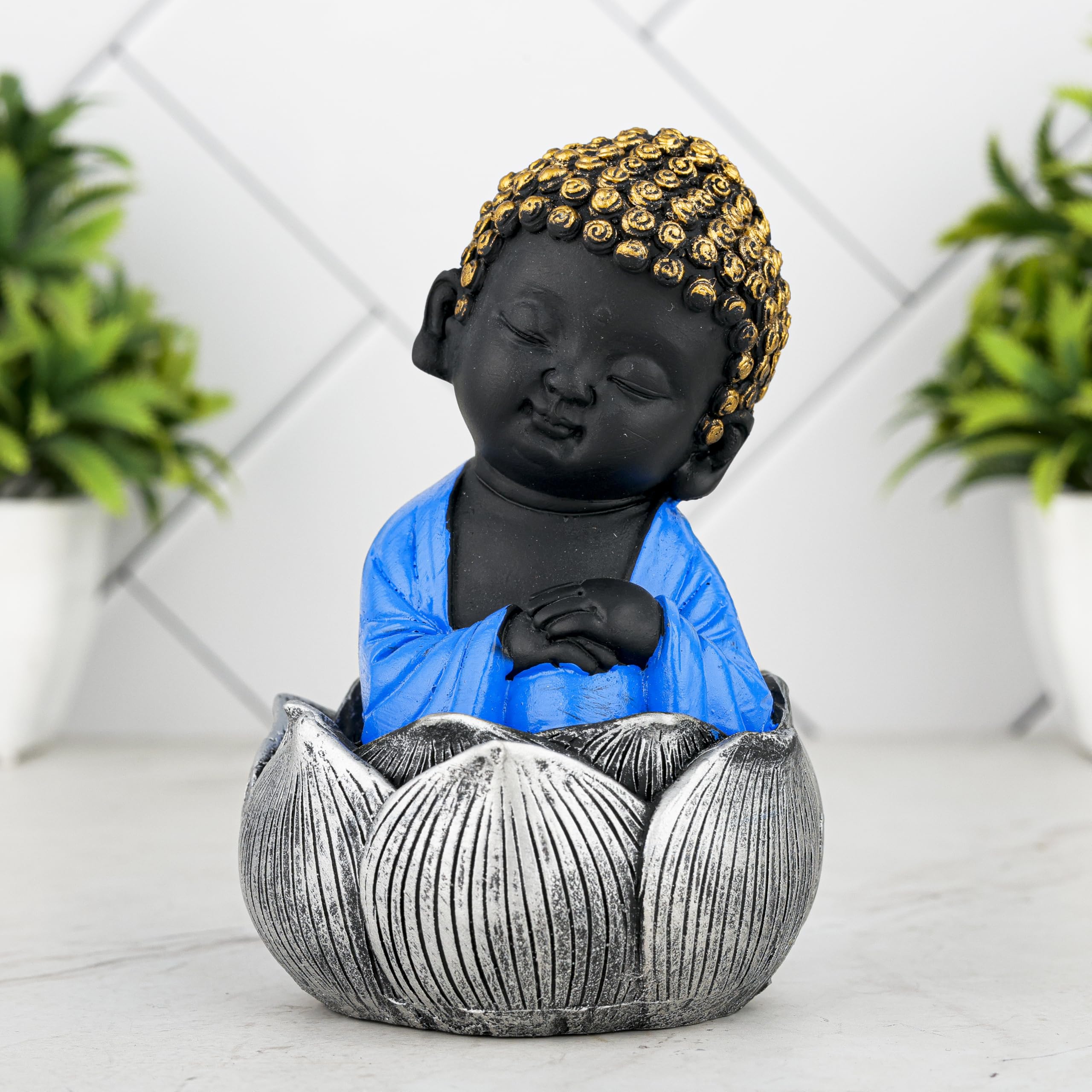 Buy Global Grabbers Laughing Buddha Baby Monk Idol Statue