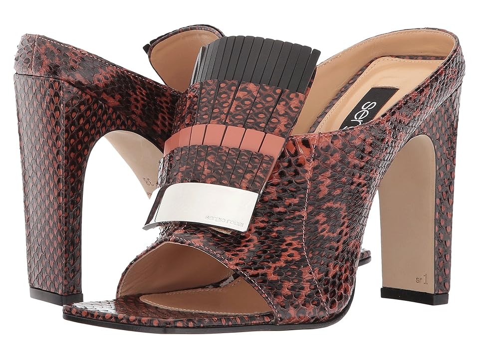

Sergio Rossi SR1 (Tea Rose Elaphe Lux/Smart/Sioux) High Heels, Brown