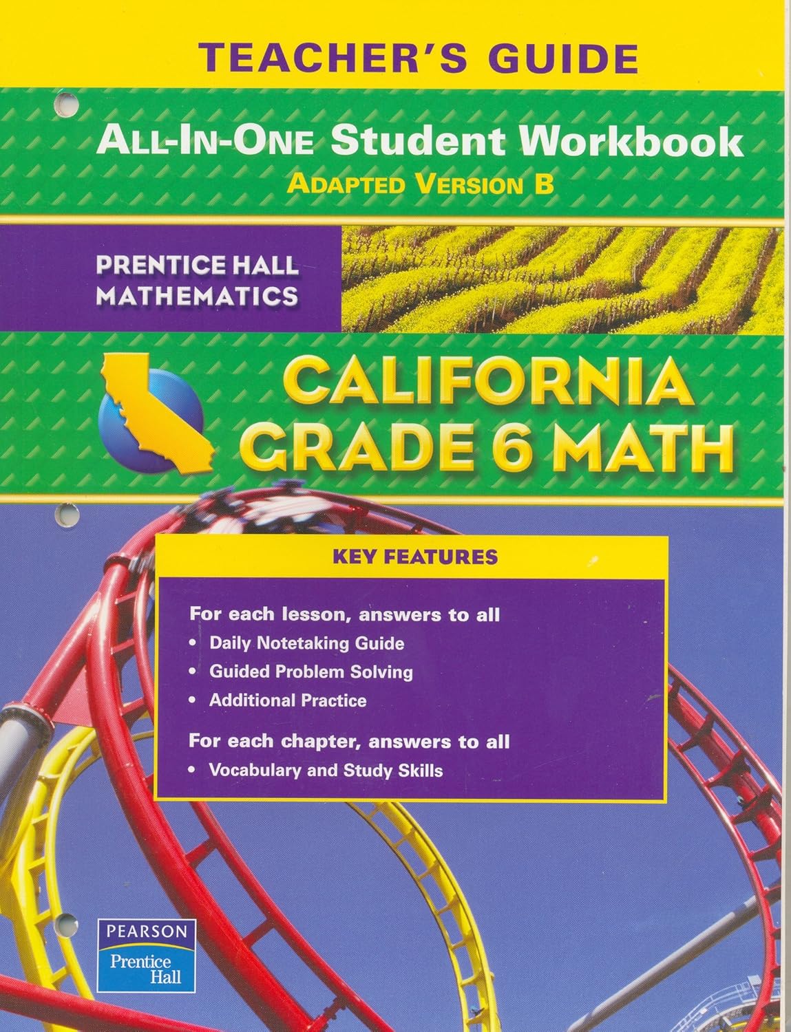 Grade 6 Math: California All-in-One Student Workbook Teacher's Guide ...